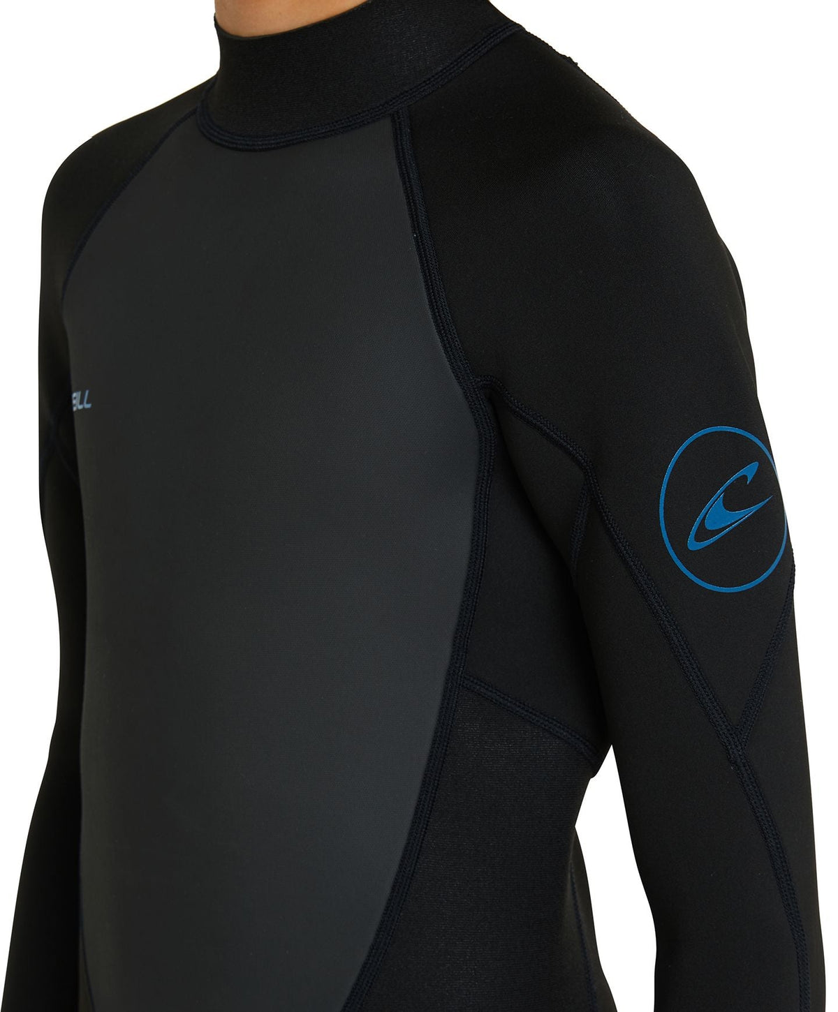 Boy's Reactor 3/2mm Steamer Wetsuit - Black