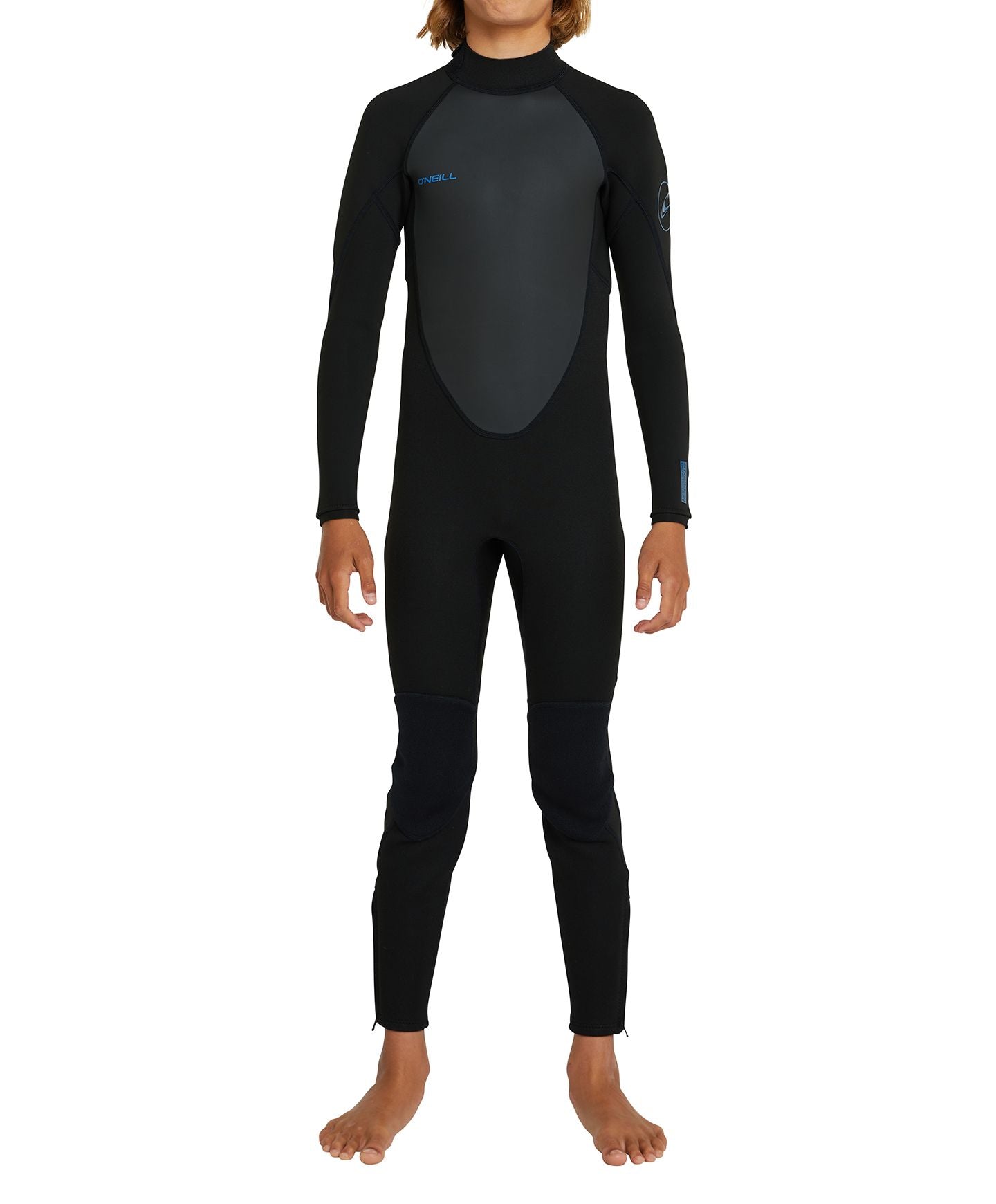 Boy's Reactor 3/2mm Steamer Wetsuit - Black