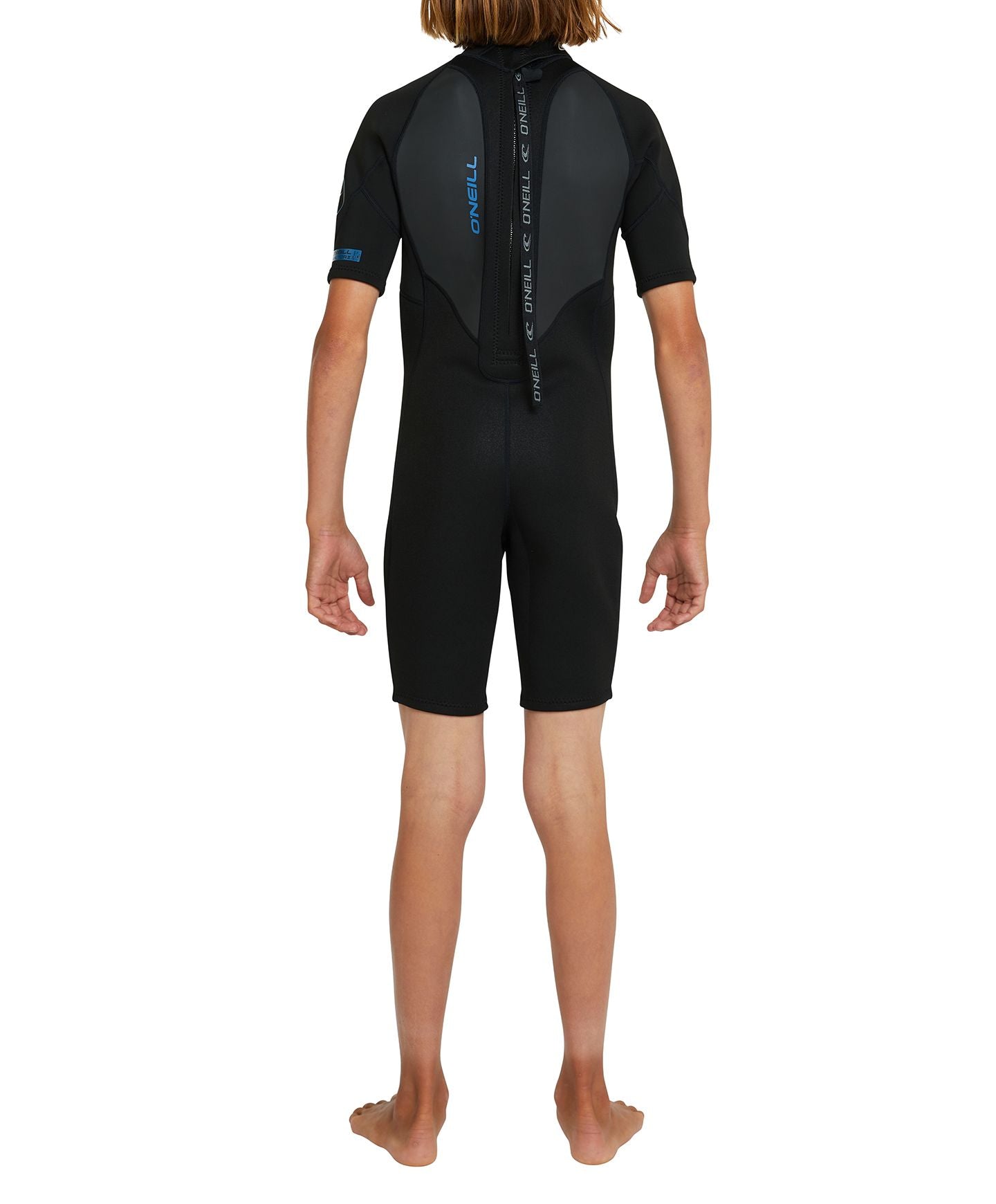 Boy's Reactor Short Sleeve Spring Suit 2mm Wetsuit - Black