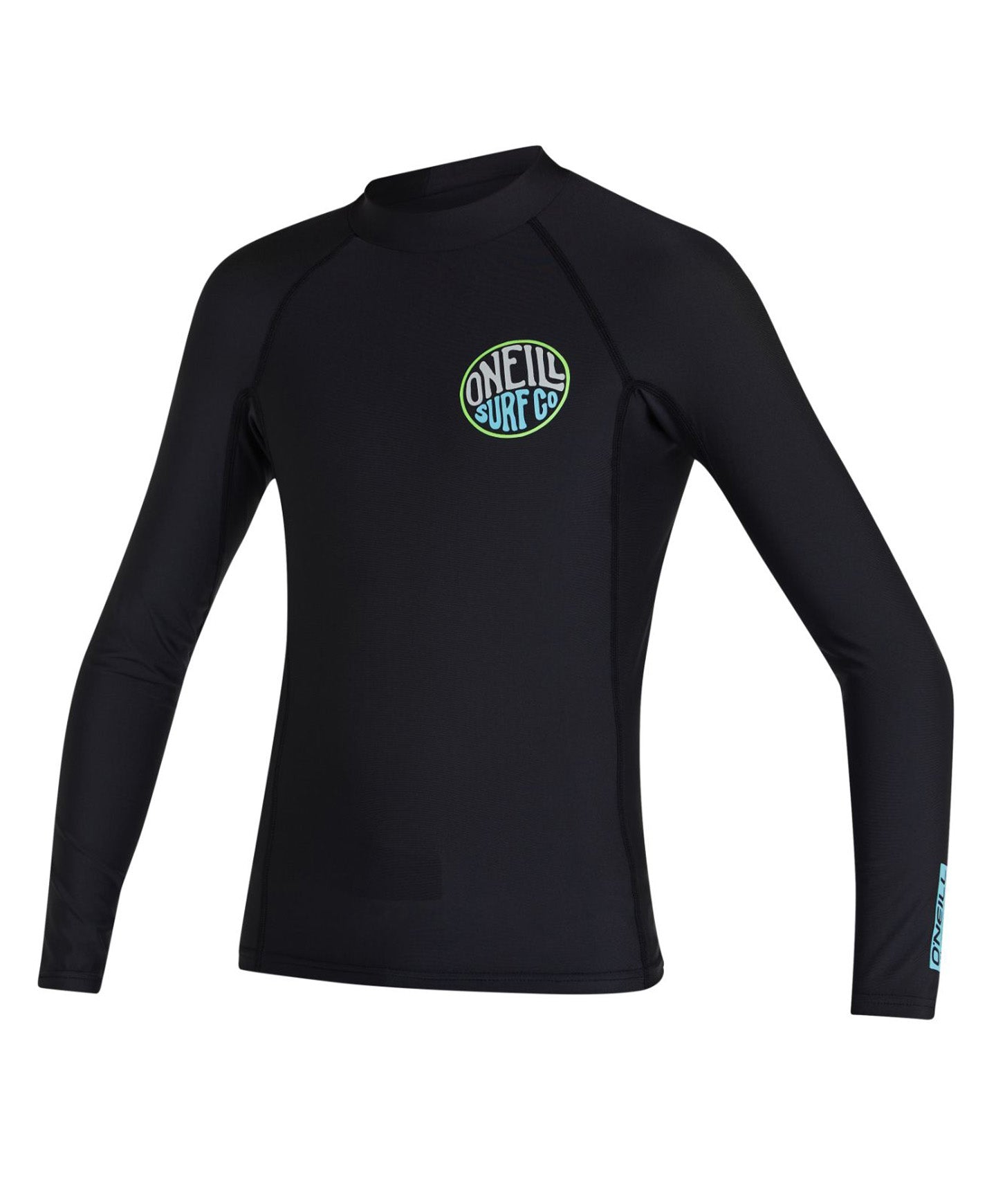 Kid's Reactor UV Long Sleeve Rash Vest - Black