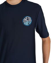 Kid's Reactor UV Short Sleeve Surf Tee - Abyss