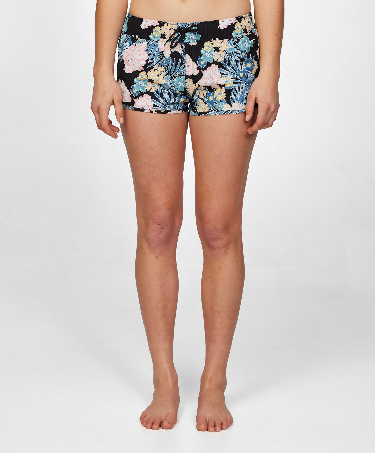 Laney Printed 3" Boardshorts - Macaw Floral