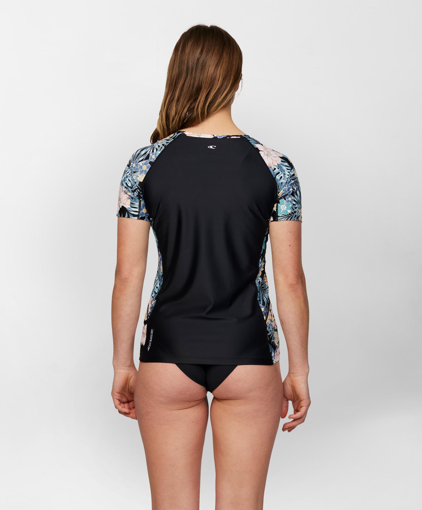 Laney SS Rash Vest - Macaw Floral