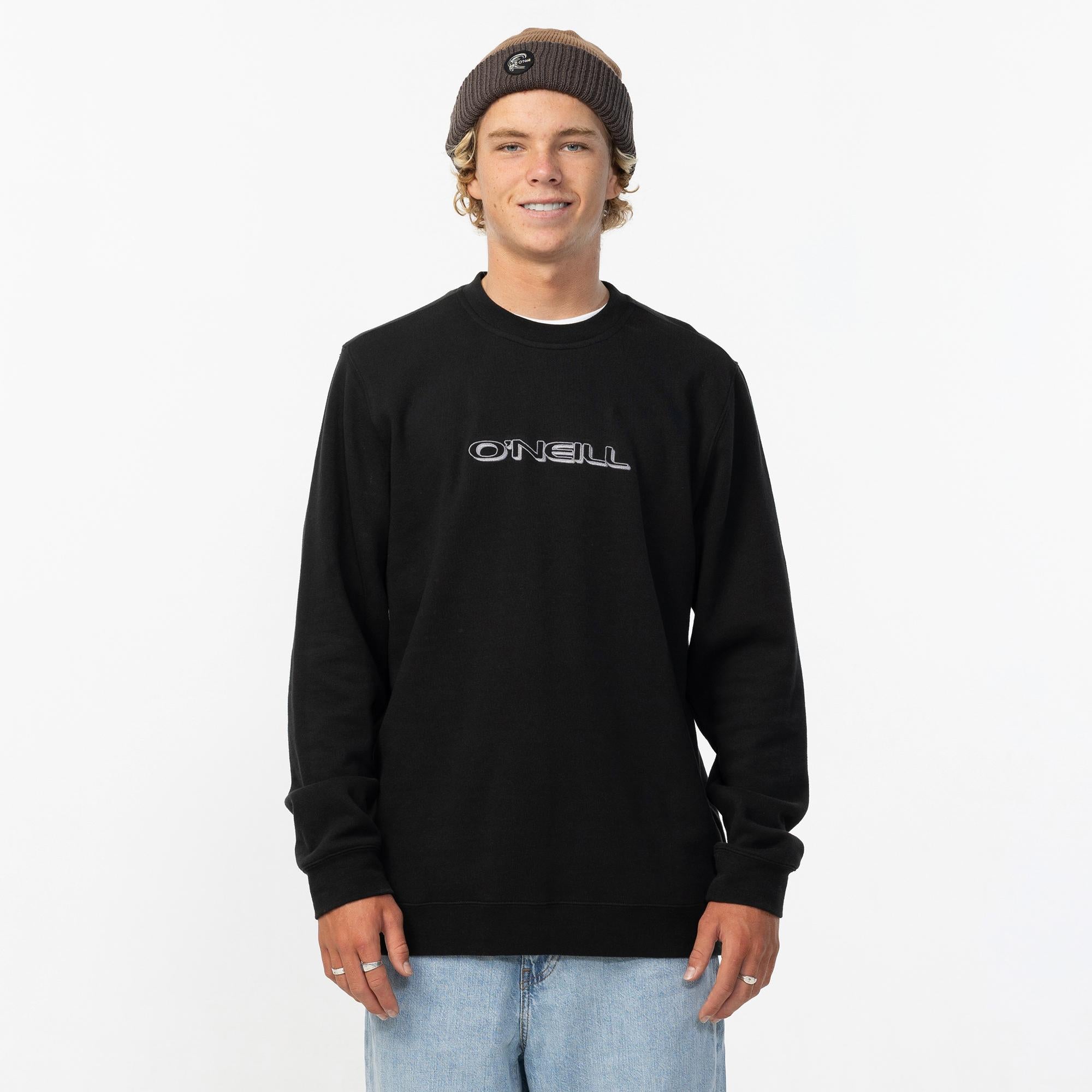 Men's Capitola Crew Neck - Black