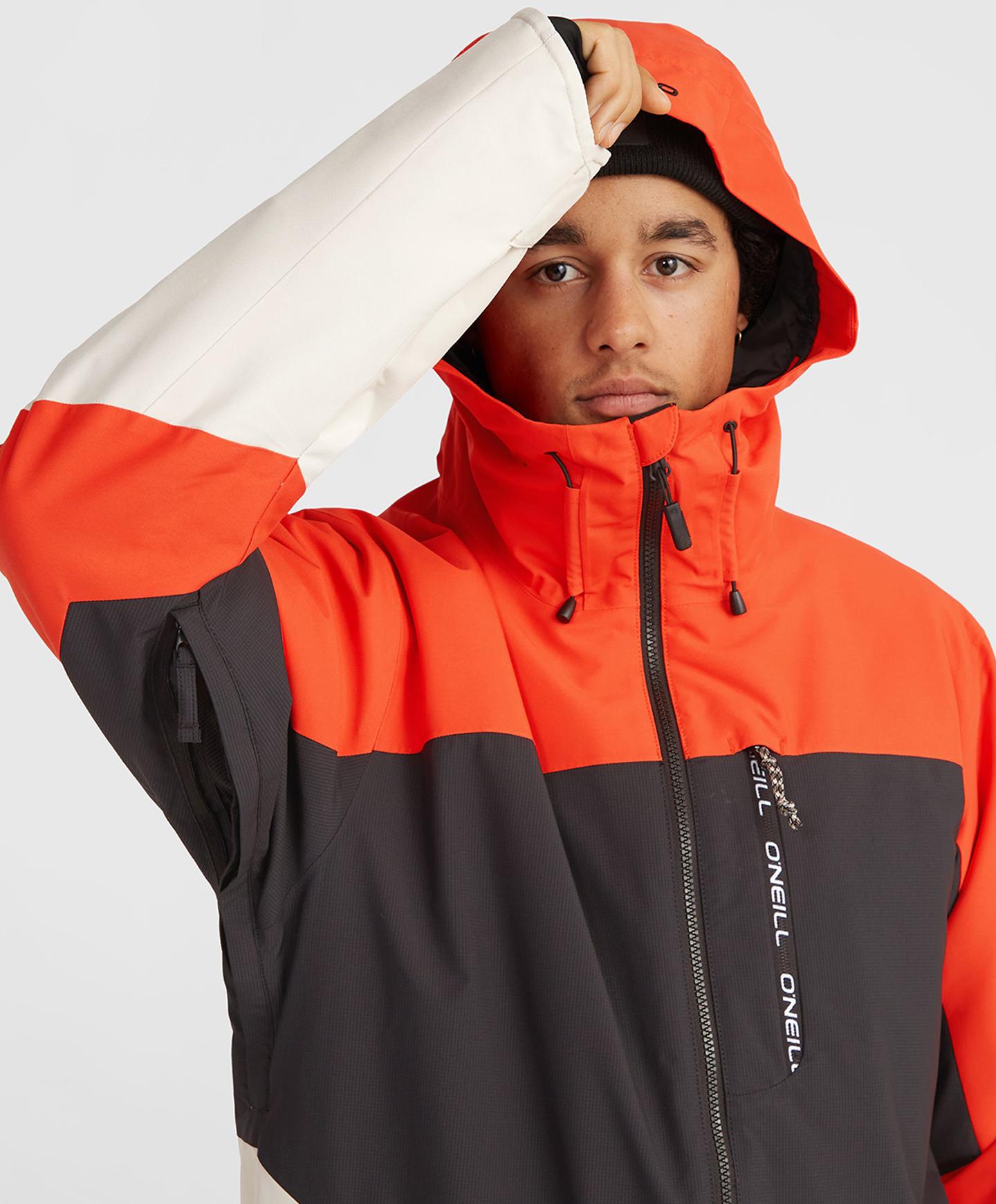 Men's Carbonite Snow Jacket - Paprika Flame