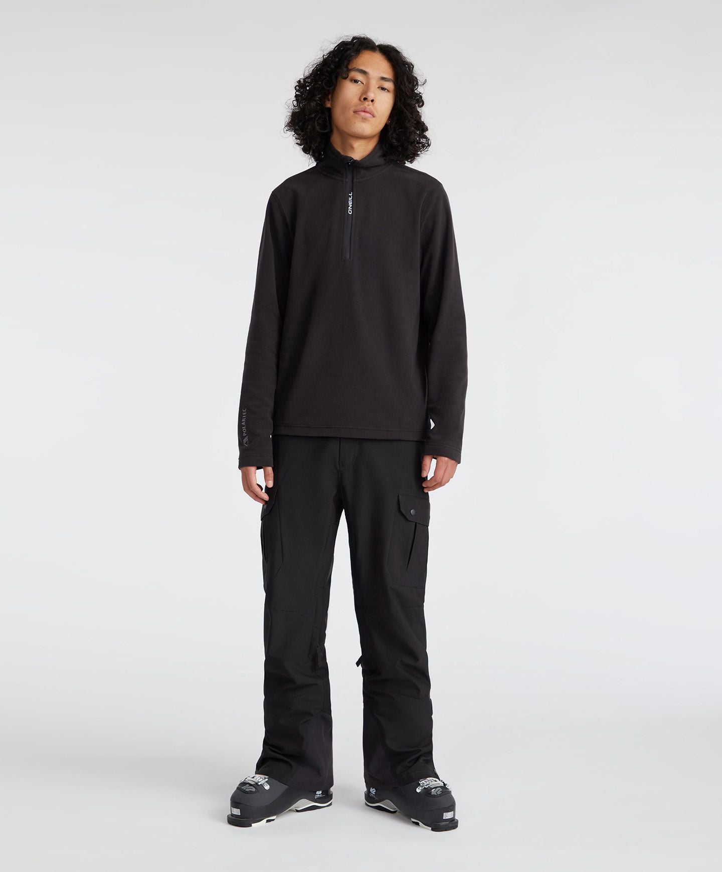 Men's Cargo Snow Pants - Black Out