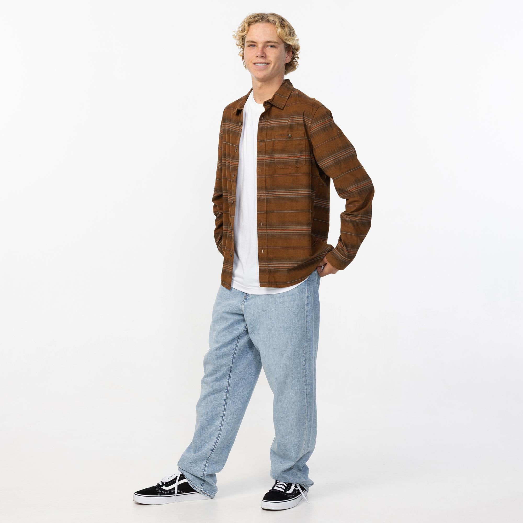 Men's Caruso Stripe Cords - Dachshund