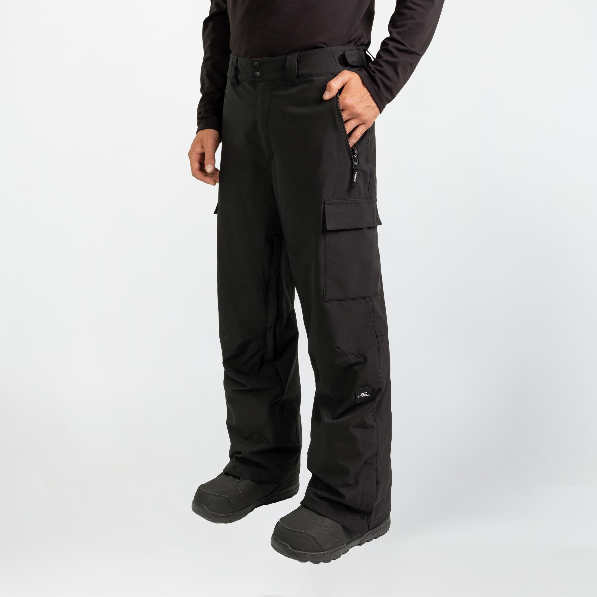 Men's Cruz Cargo Snow Pants - Black Out