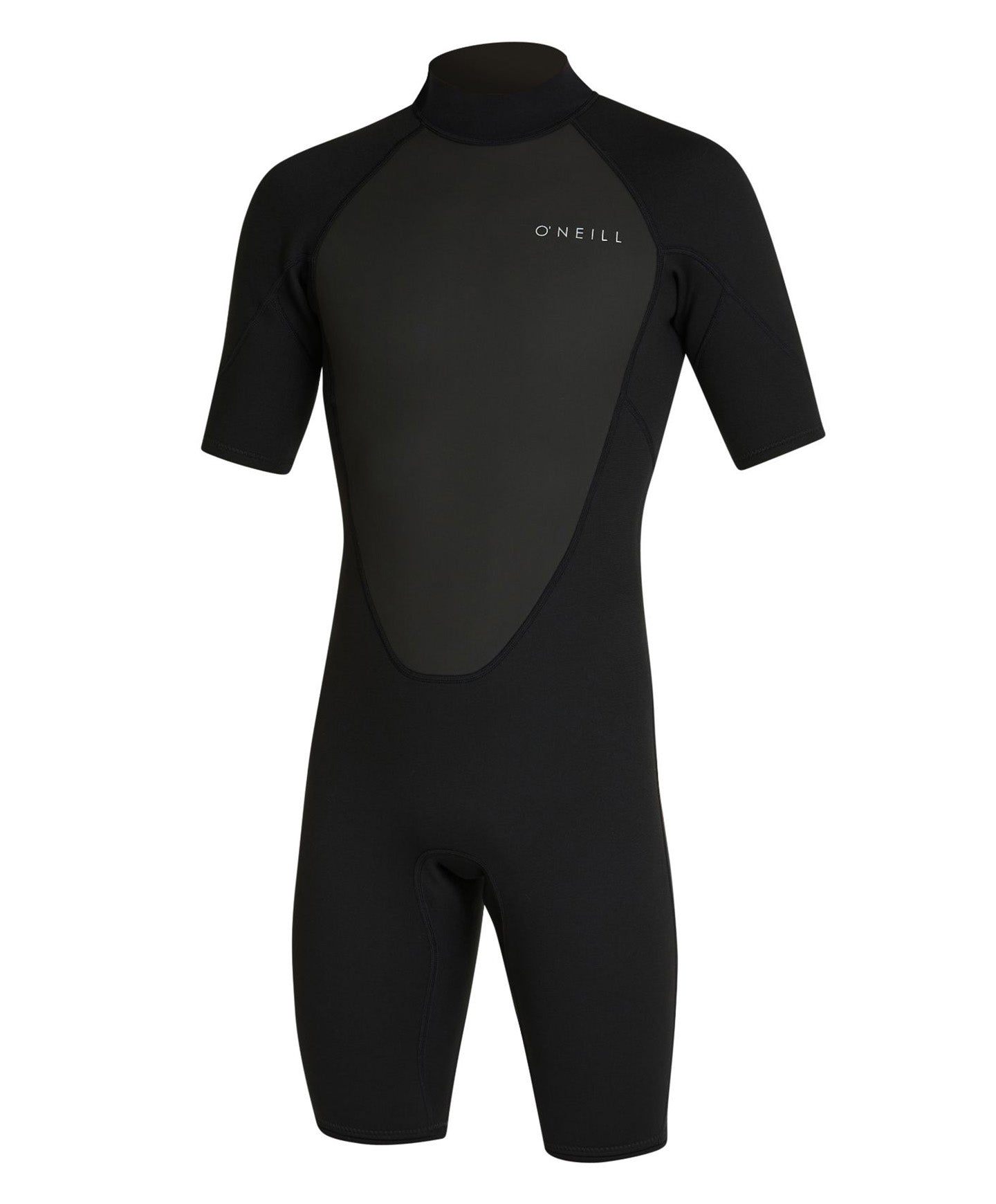 Factor 2mm Spring Suit Back Zip Wetsuit - Black