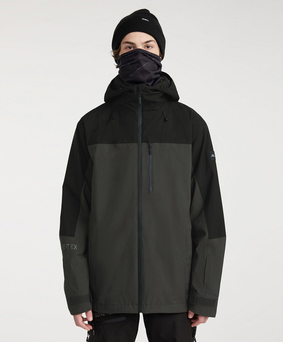 Men's GTX Psycho Snow Jacket - Black Out Colour Block