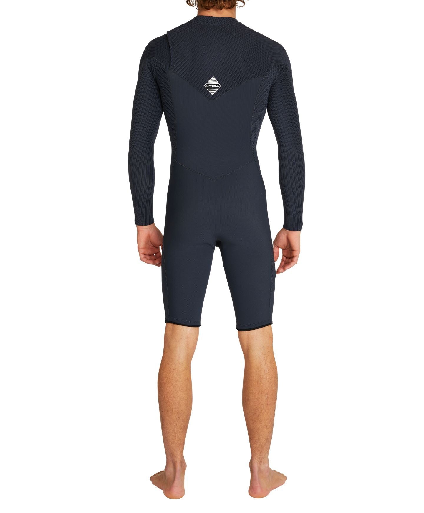 HyperFreak 2mm Long Sleeve Springsuit Chest Zip Wetsuit - Black