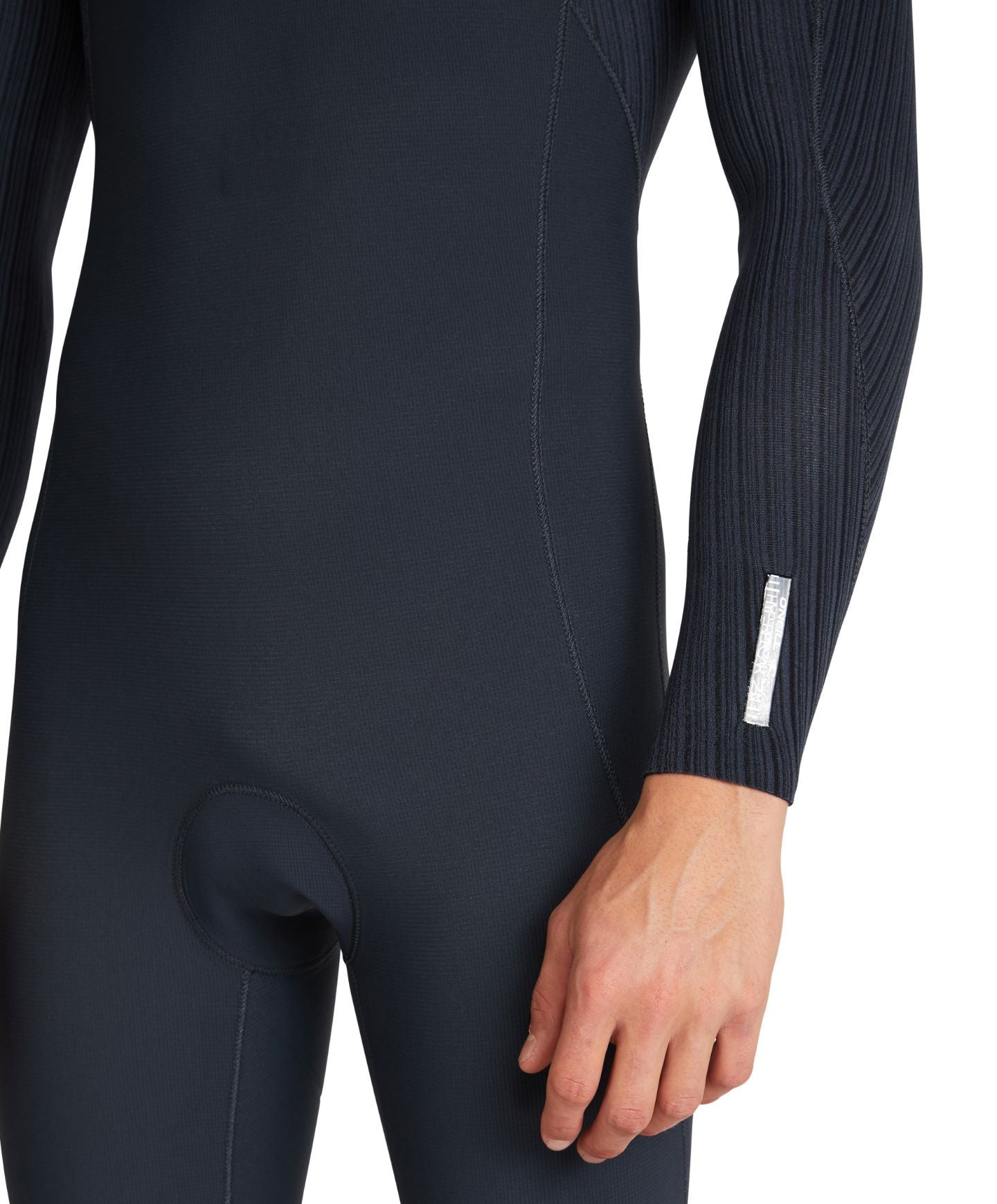 HyperFreak 2mm Long Sleeve Springsuit Chest Zip Wetsuit - Black