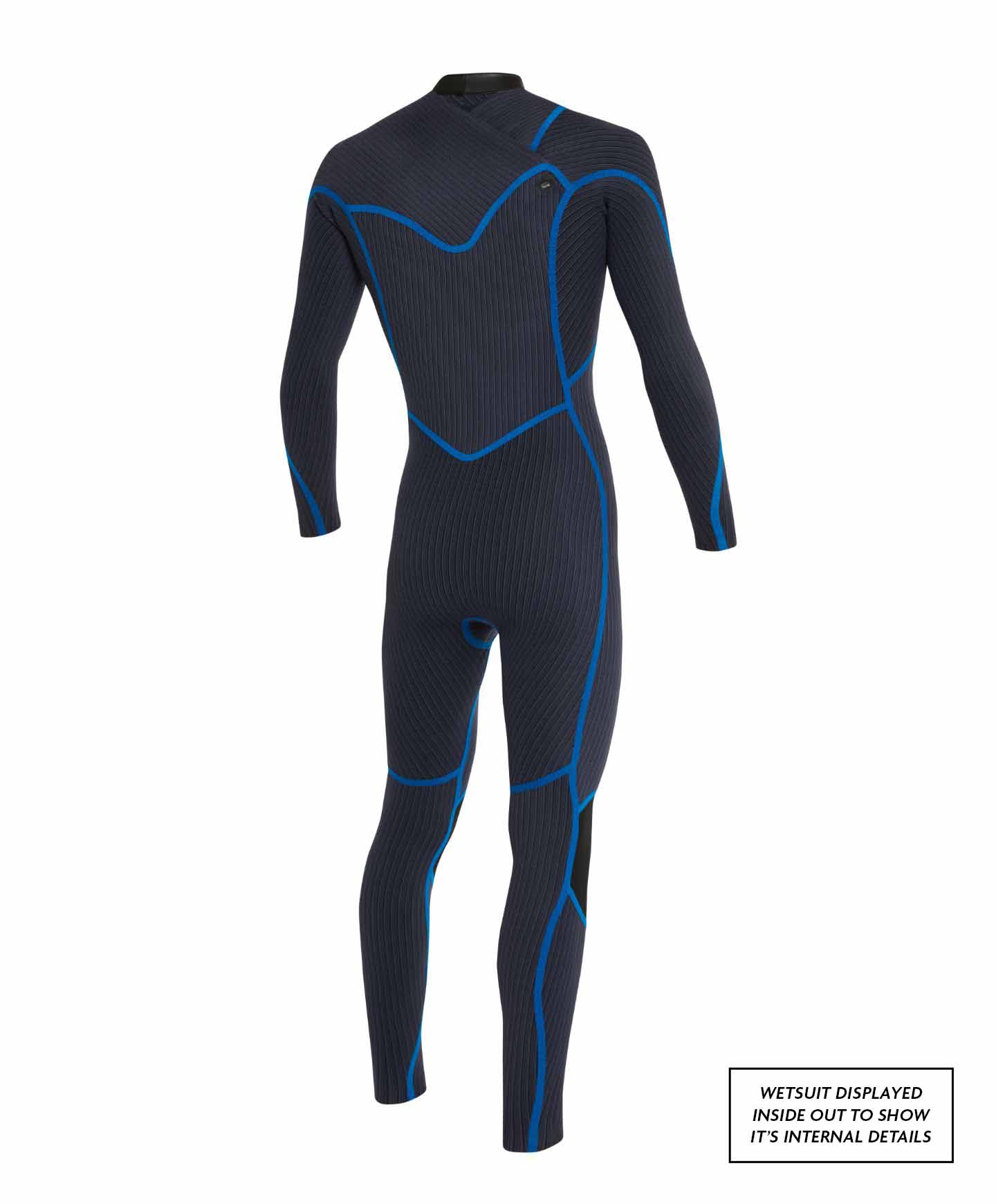 HyperFreak 2/2mm Steamer Chest Zip Wetsuit - Black