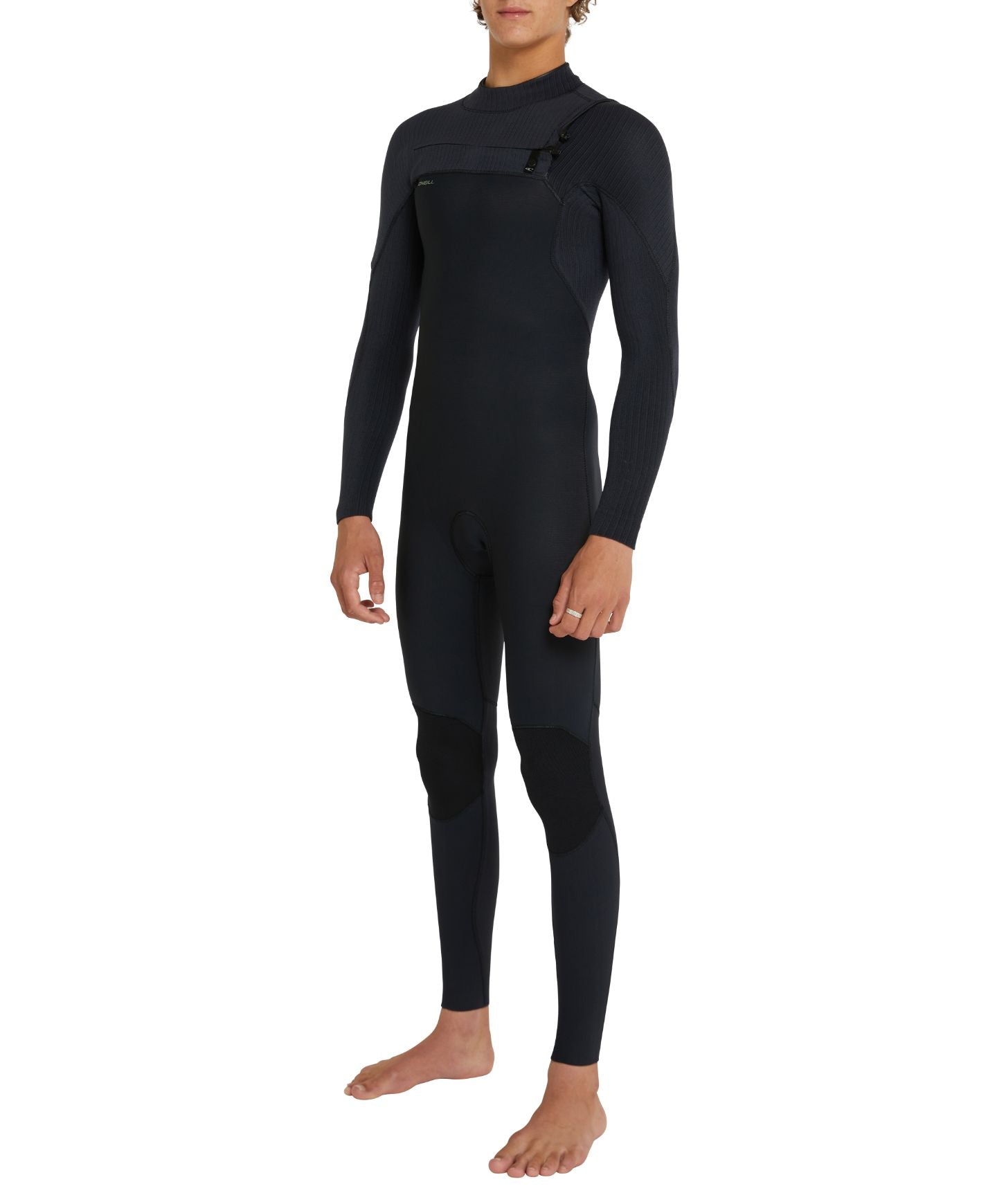 HyperFreak 3/2+ Steamer Chest Zip Wetsuit - Black