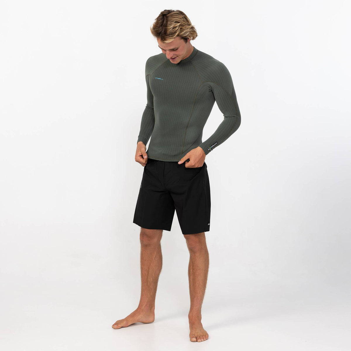 Men's HyperX 1.5mm Wetsuit Jacket - Olive