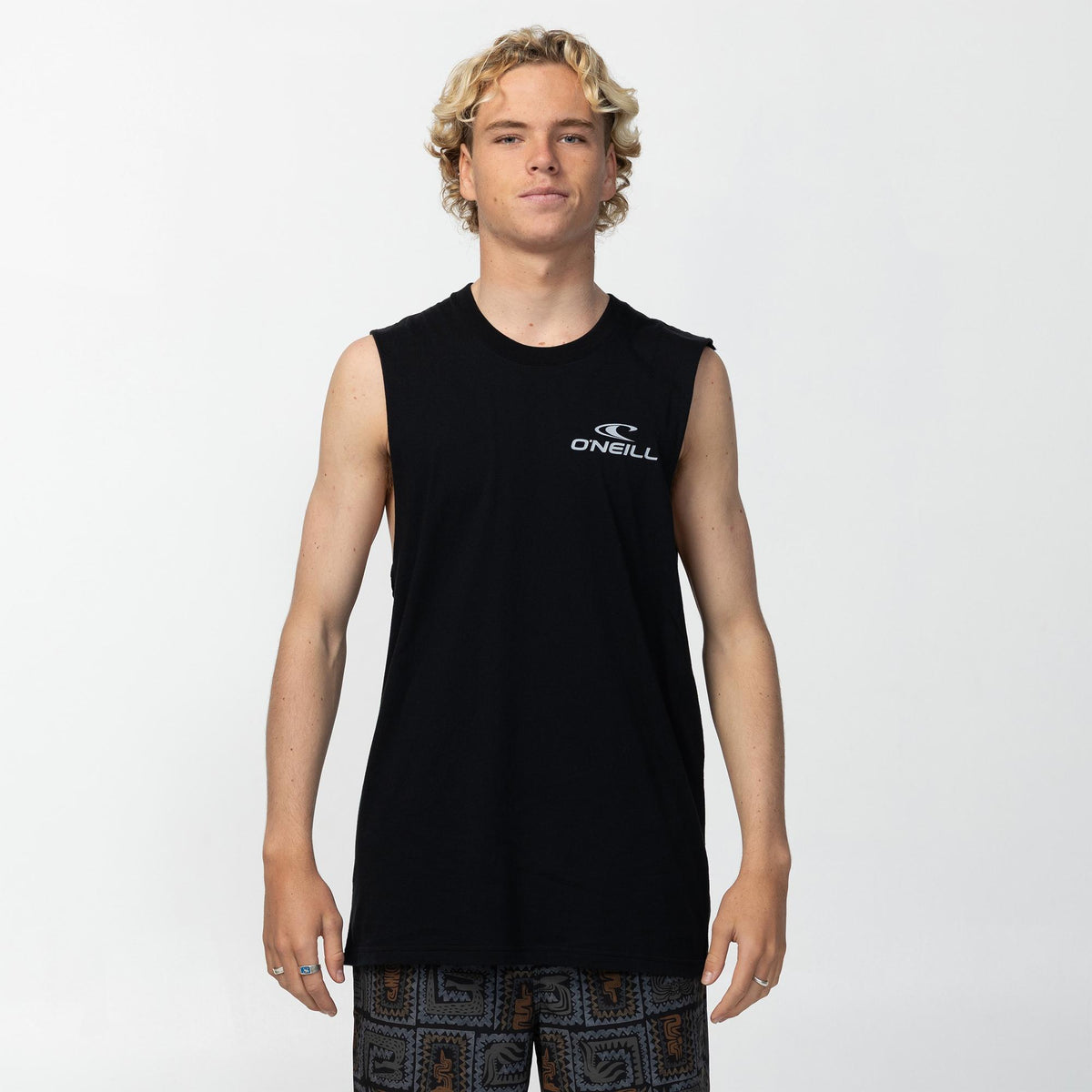 Men's Lineup Muscle Tee - Black