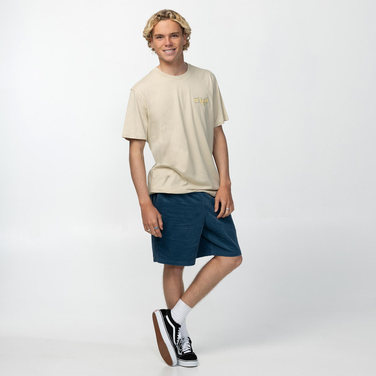 Men's OG Cord Elastic Waist 18" Short - Blue Fusion