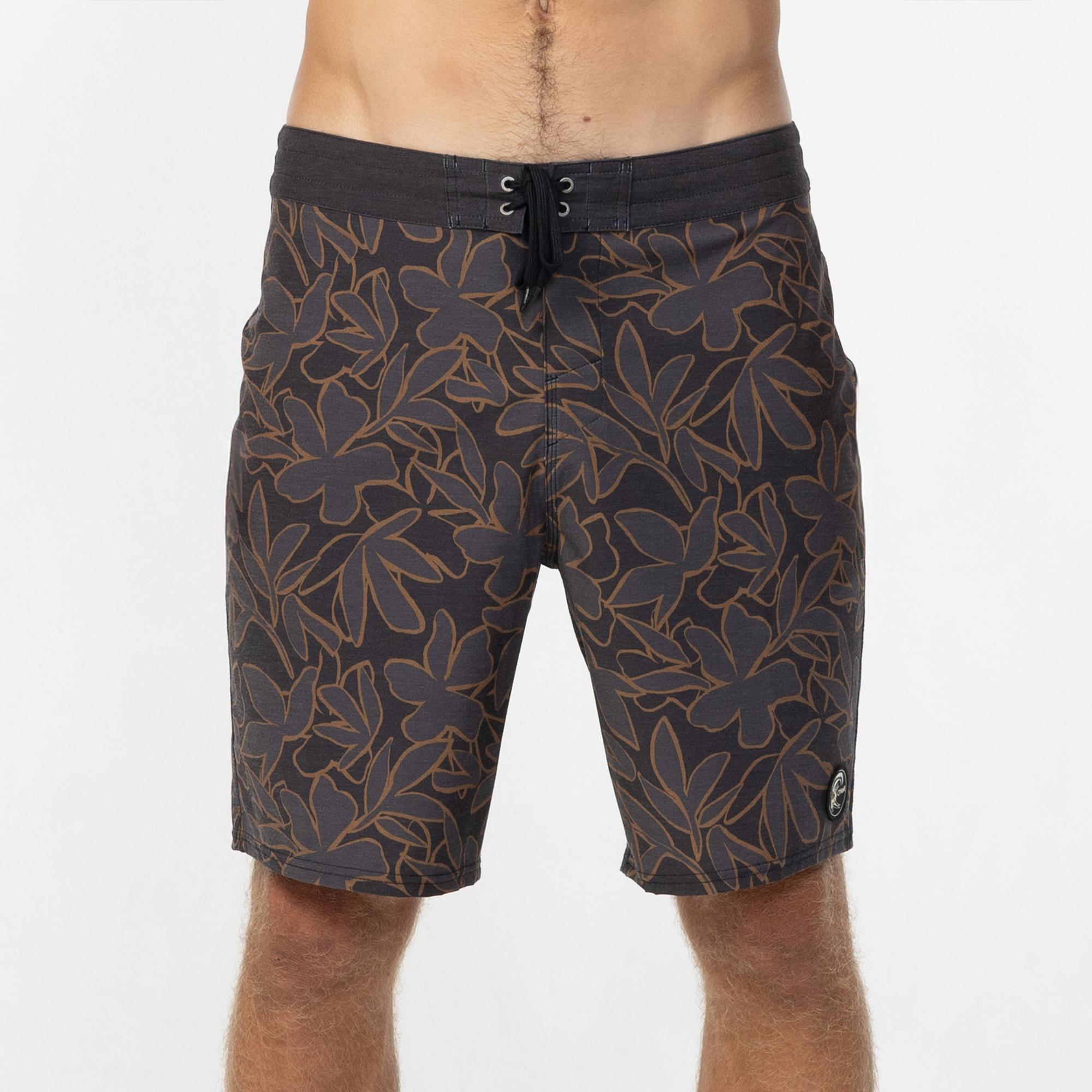 Men's OG Print 19" Boardshorts - Graphite