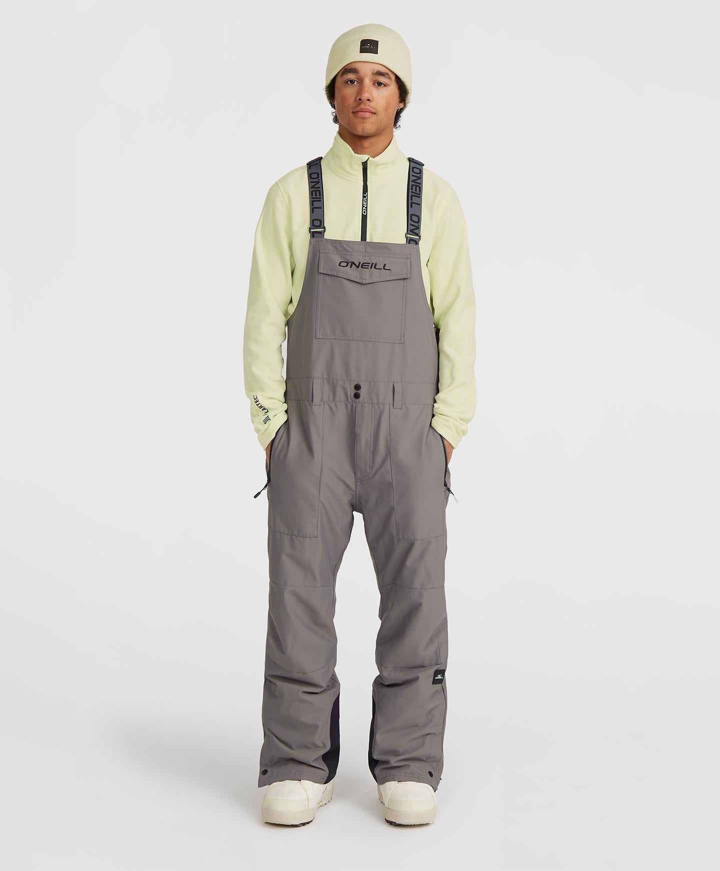 Men's O'Riginals Bib Relaxed Snow Pants - Flint Stone