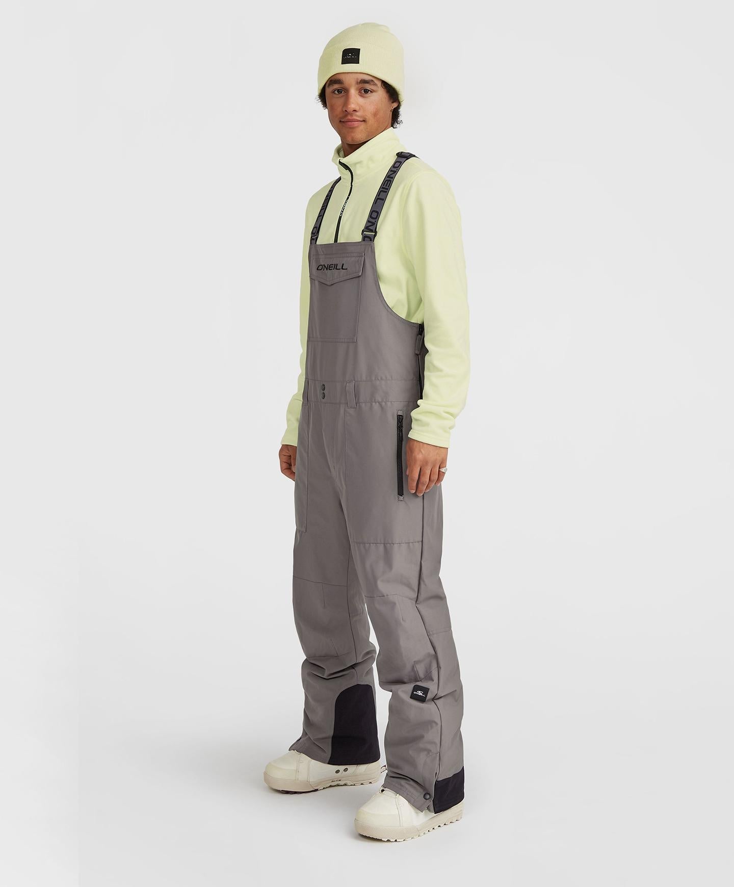 Men's O'Riginals Bib Relaxed Snow Pants - Flint Stone