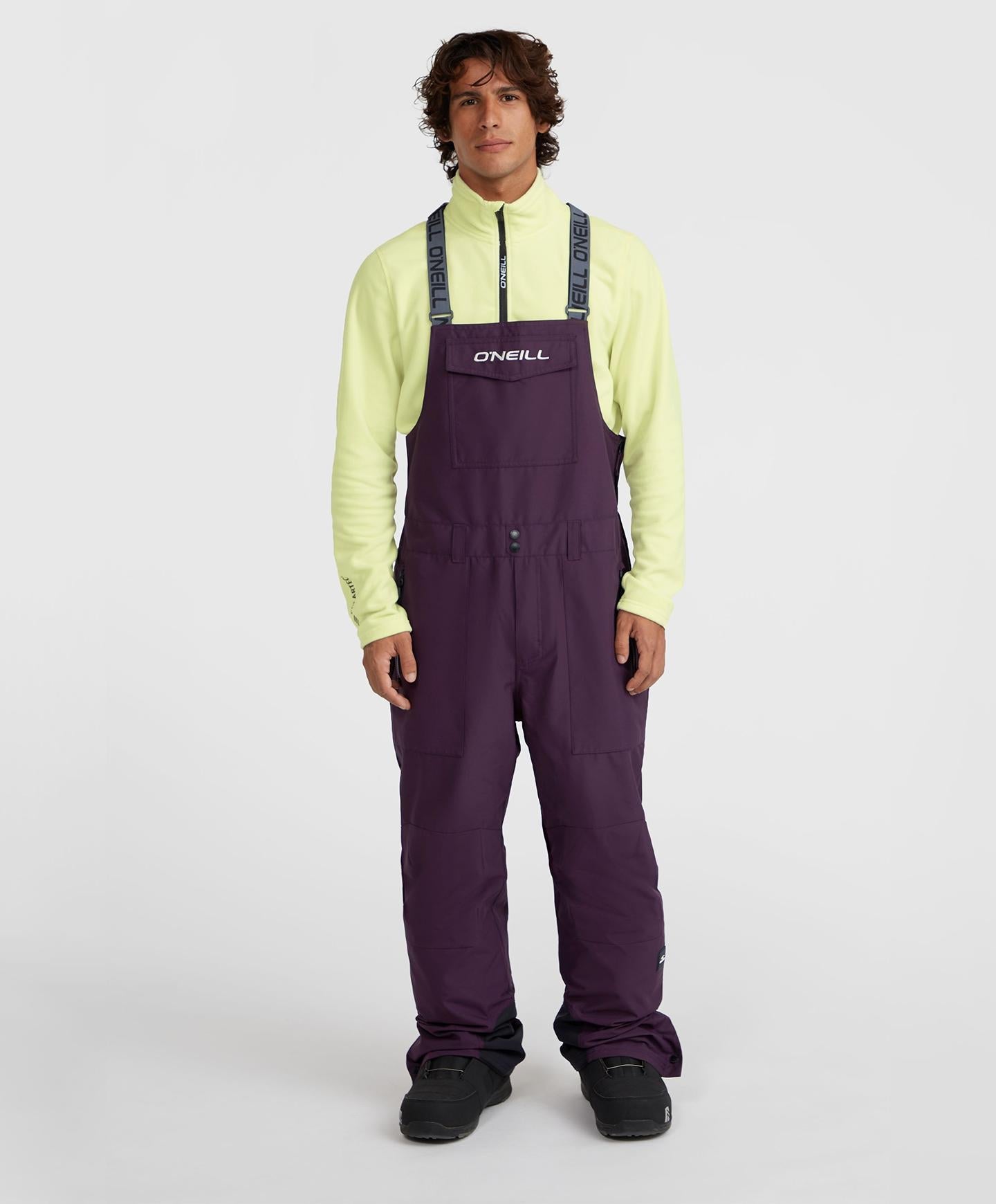 Men's O'Riginals Bib Relaxed Snow Pants - Midnight Plum