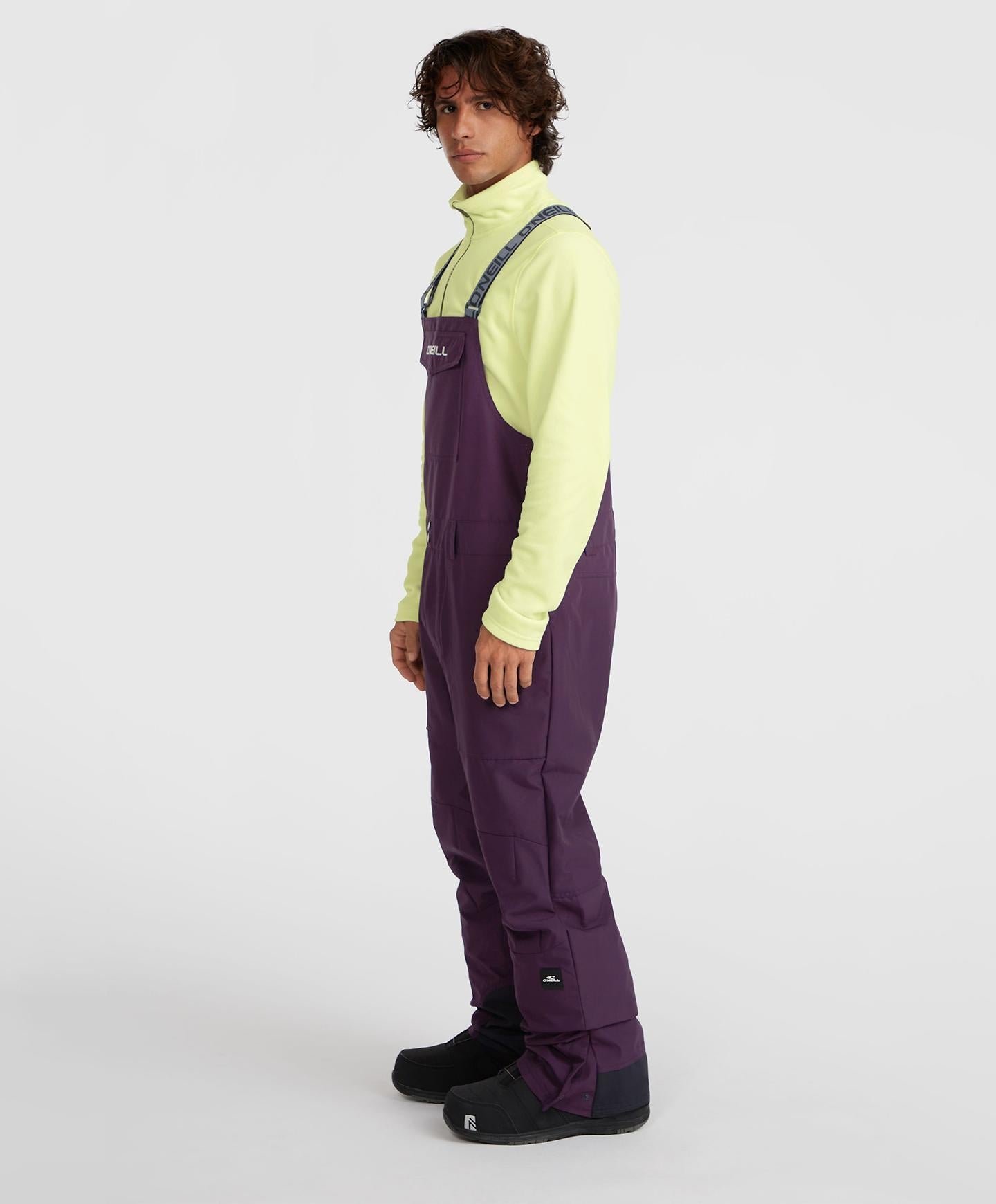 Men's O'Riginals Bib Relaxed Snow Pants - Midnight Plum