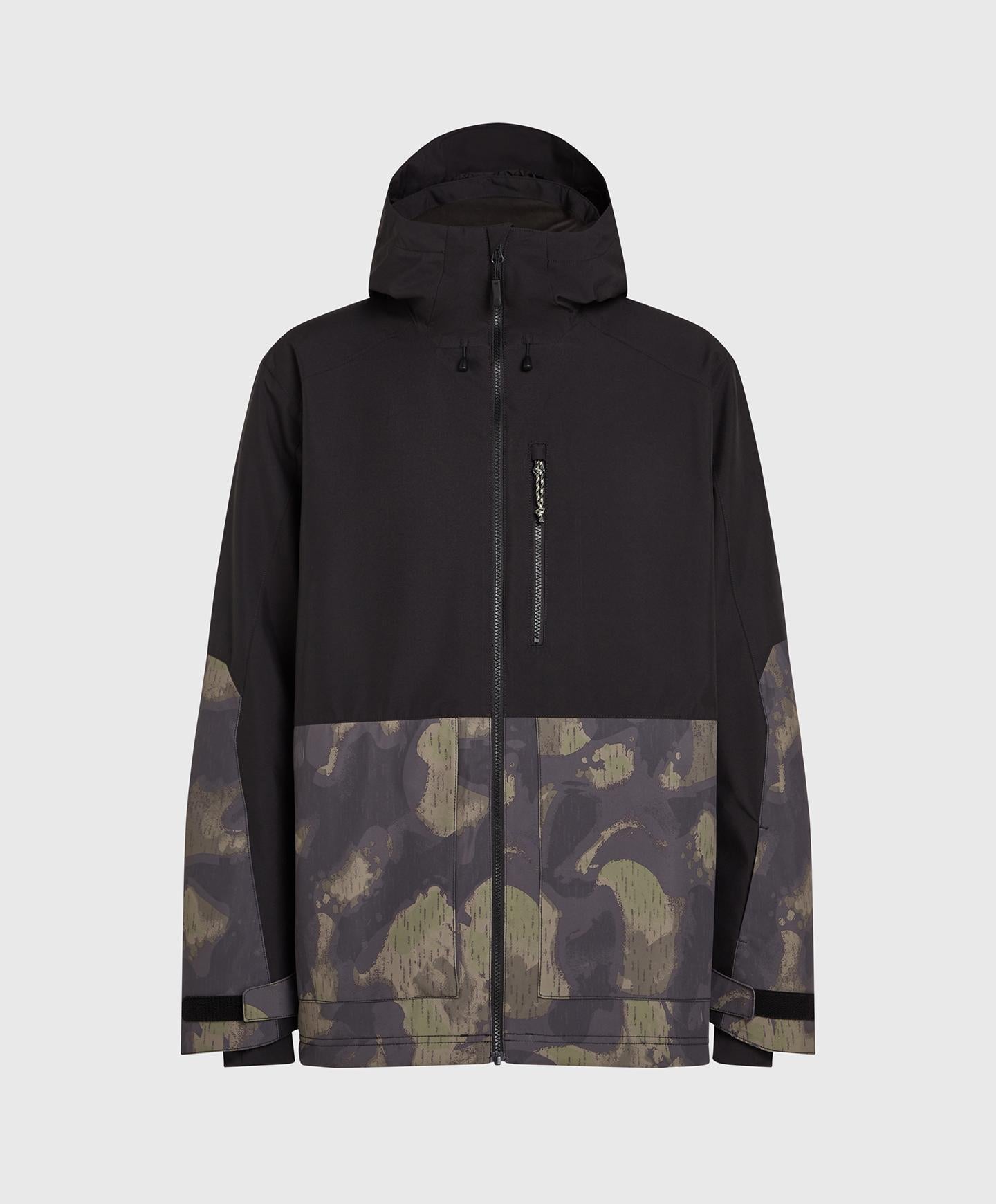 Men's O'Riginals Block Snow Jacket - Black Night Camo