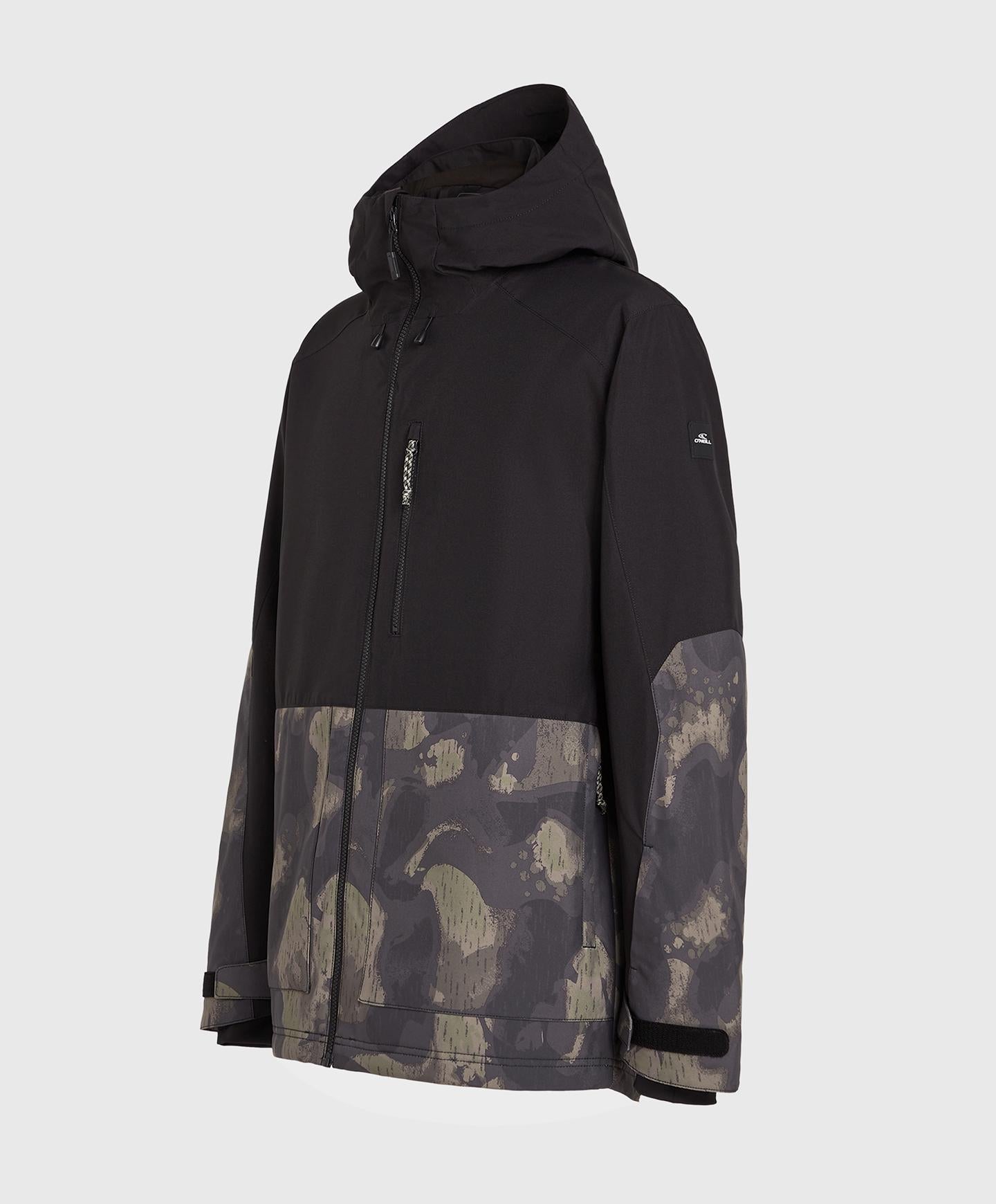 Men's O'Riginals Block Snow Jacket - Black Night Camo