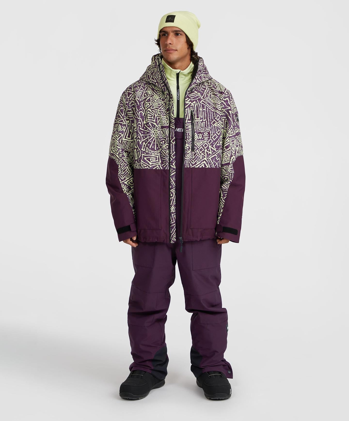 Men's O'Riginals Block Snow Jacket - Dark Purple