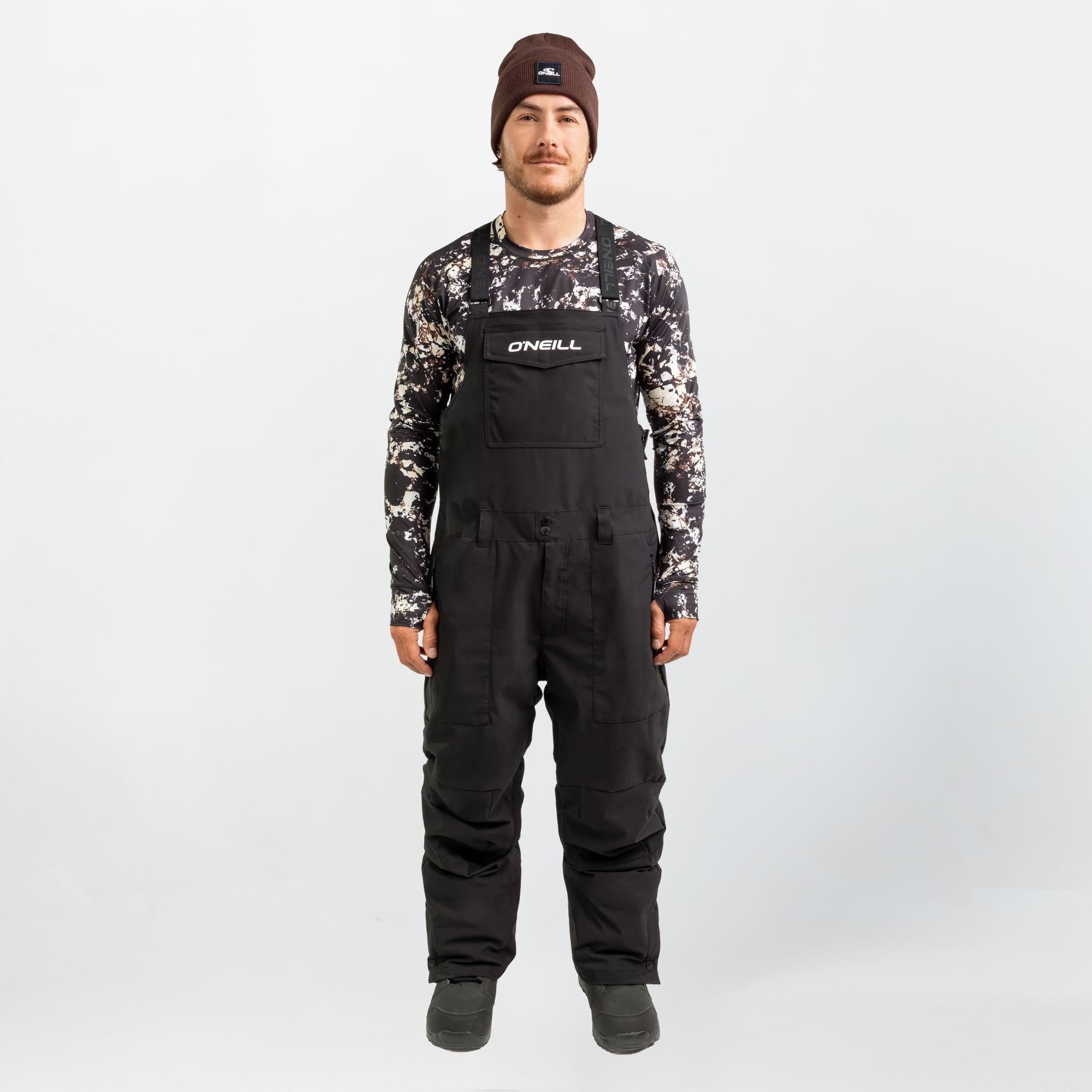 Men's Peak Bib Pants - Black Out