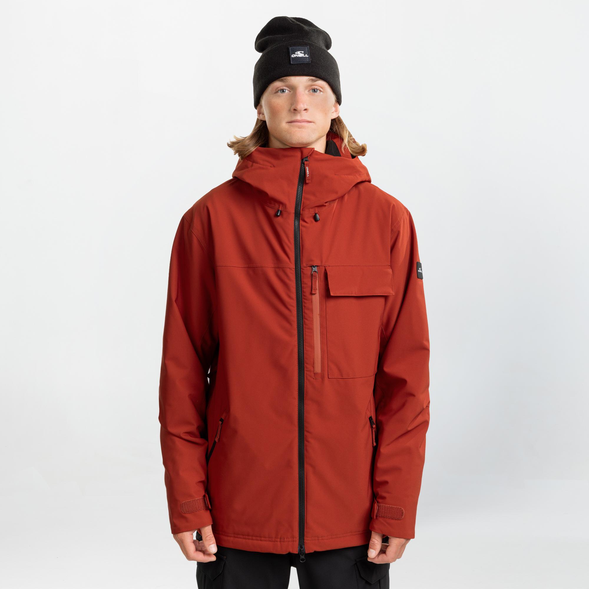 Men's Peak Snow Jacket - Bonfire