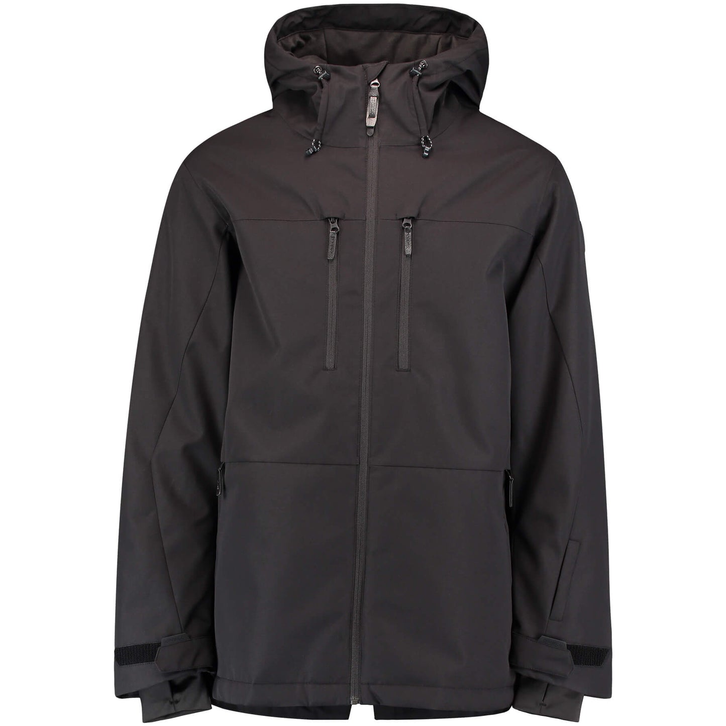 Mens Phased Snow Jacket - Black Out