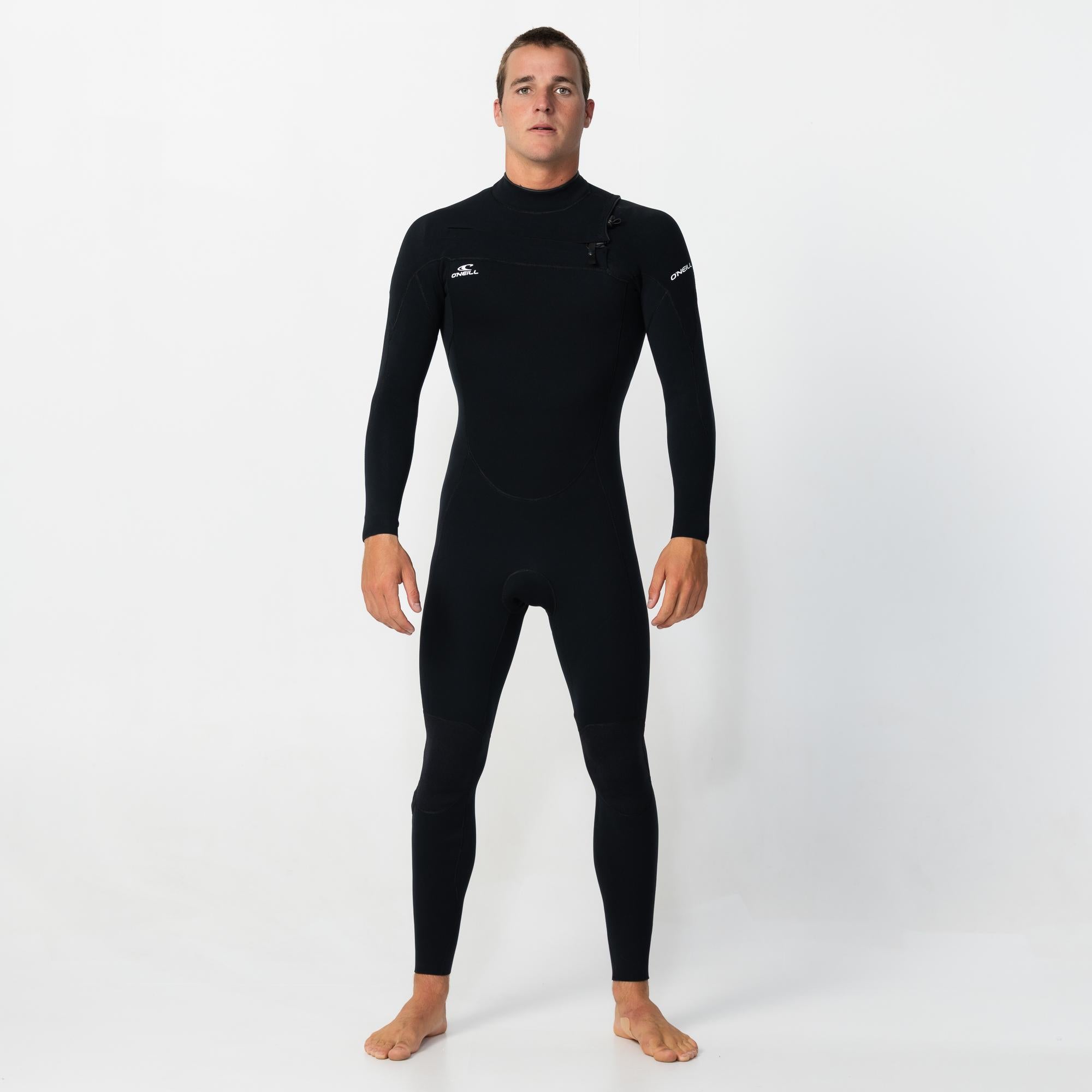 Men's Reactor 4/3mm GBS Steamer Chest Zip - Black