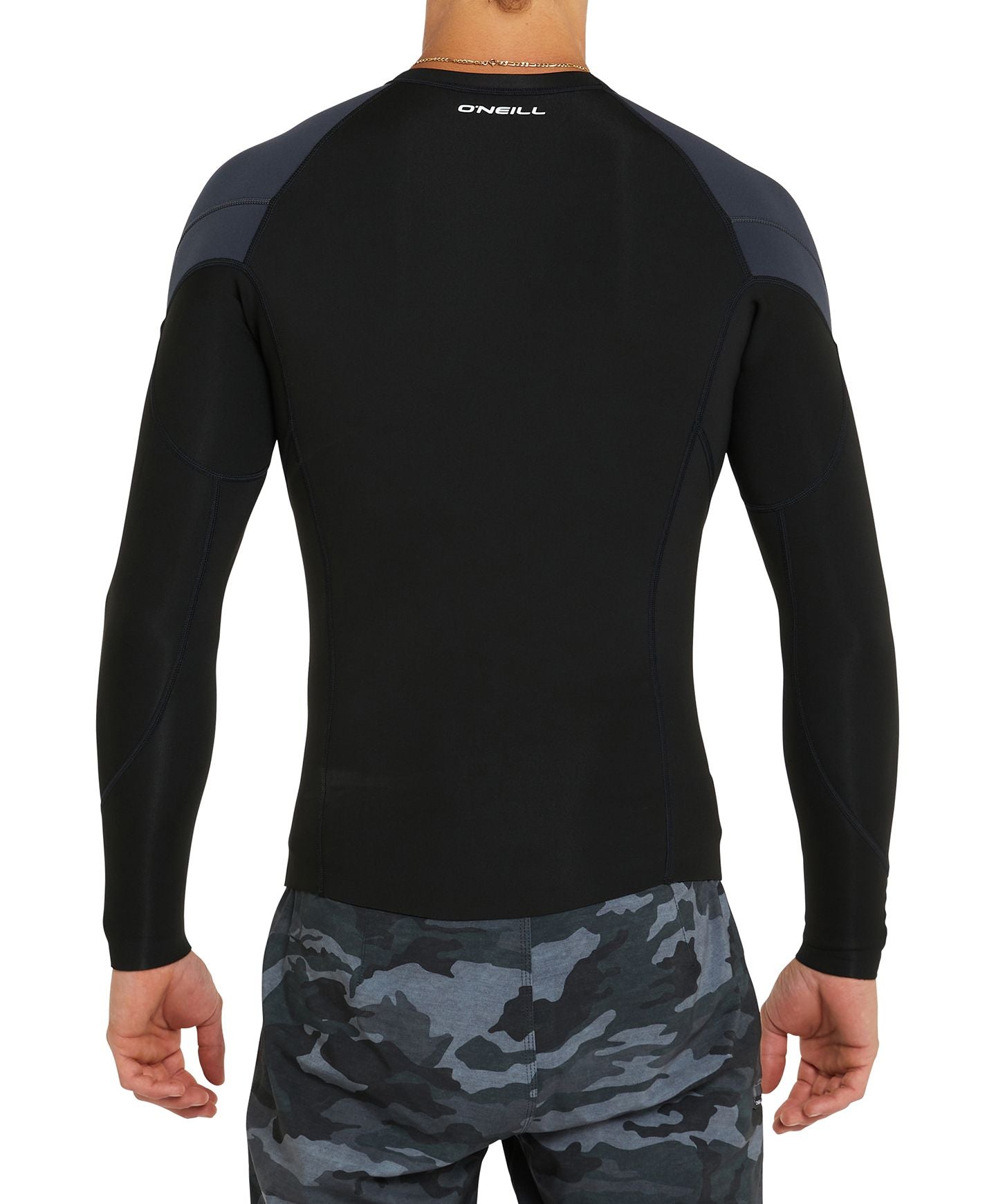 Reactor 1.5mm Long Sleeve Wetsuit Jacket - Black Gunmetal