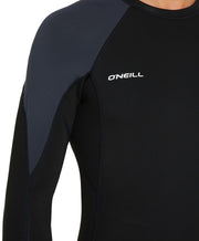 Reactor 1.5mm Long Sleeve Wetsuit Jacket - Black Gunmetal