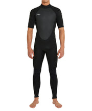 Reactor Short Sleeve Steamer 2mm Wetsuit - Black