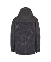 Men's Texture Snow Jacket - Black Out Colour Block