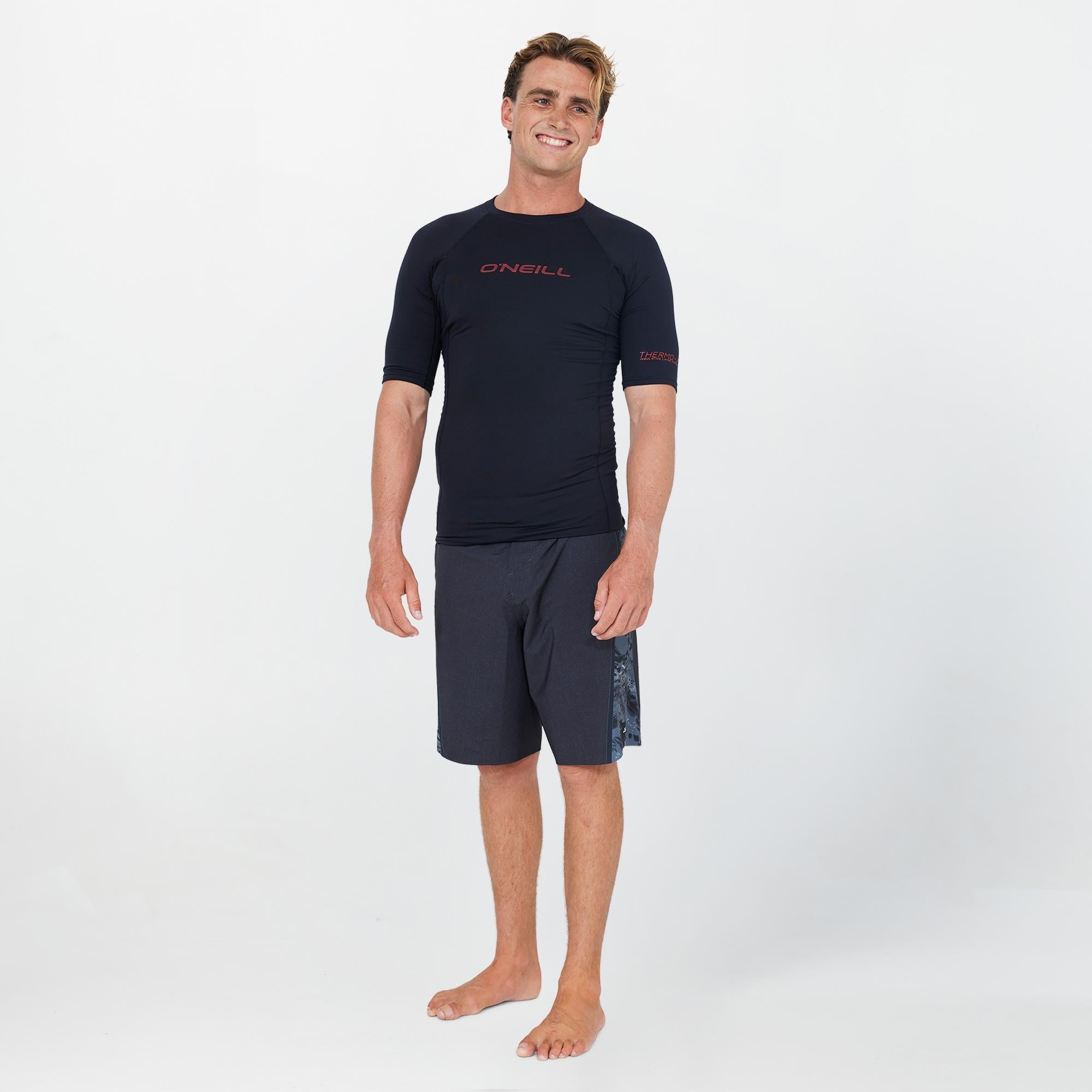 Men's Thermo X Short Sleeve Crew - Black