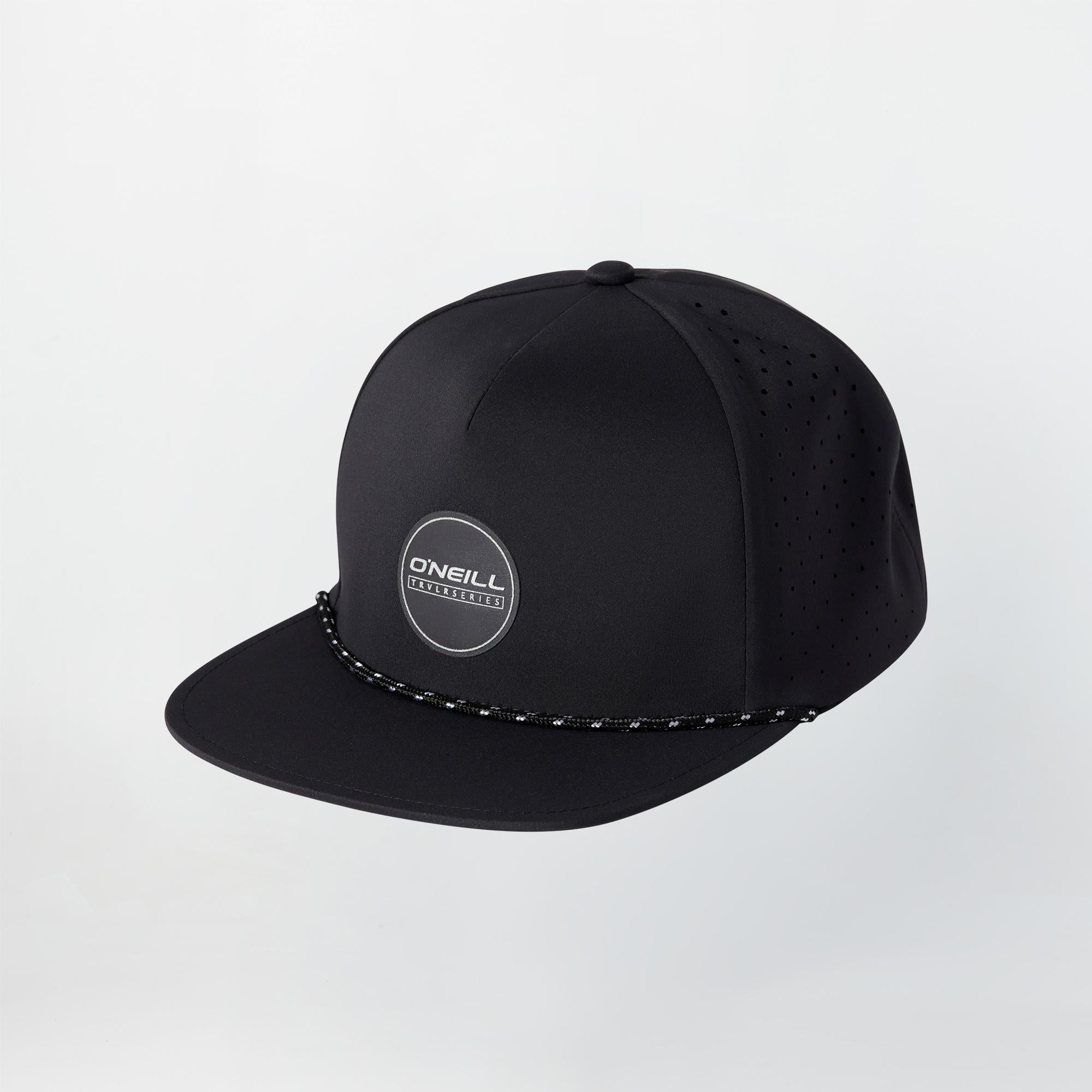 TRVLR Delta Snapback Hat - Black