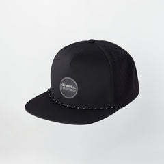TRVLR Delta Snapback Hat - Black