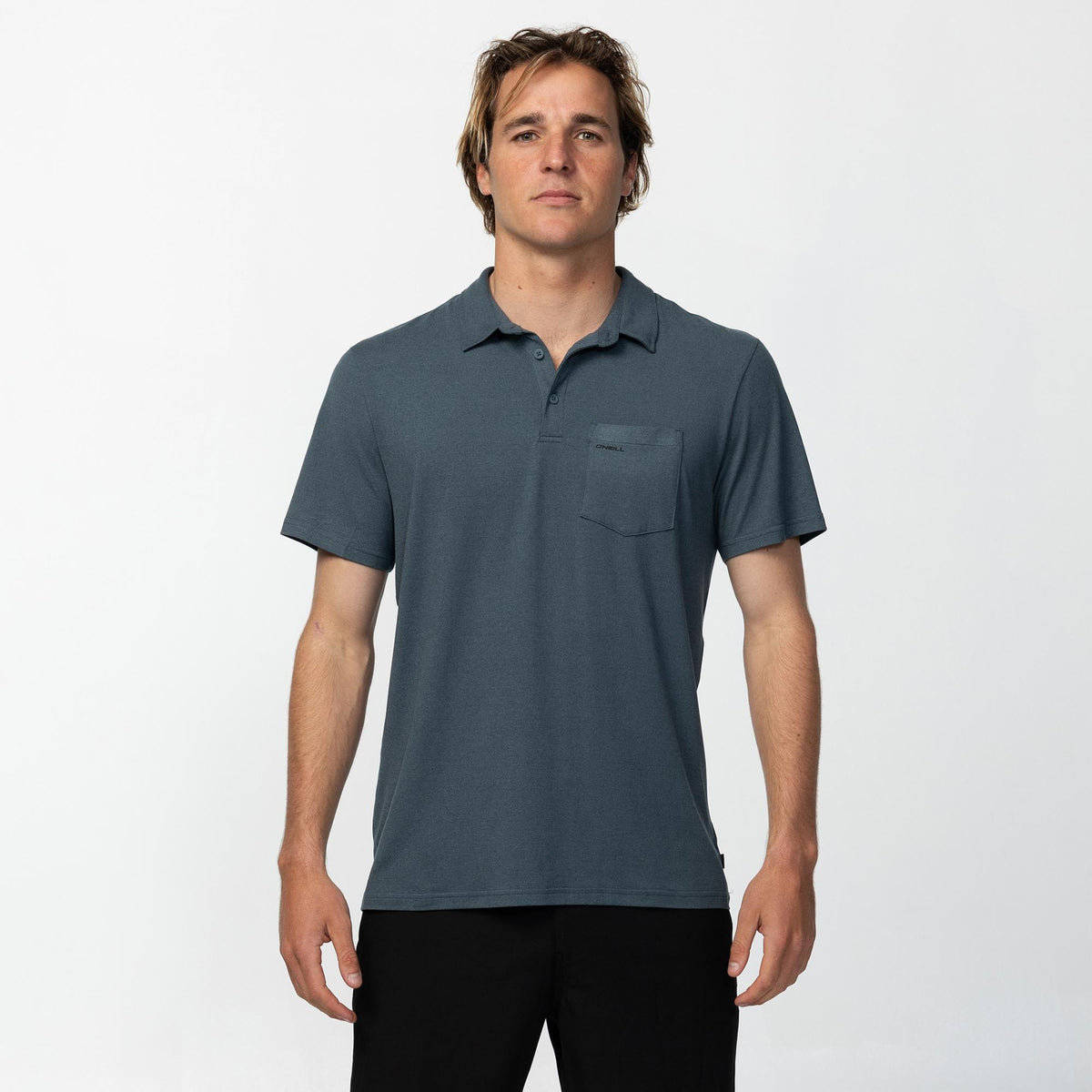 Men's TRVLR UPF Polo - Dark Slate