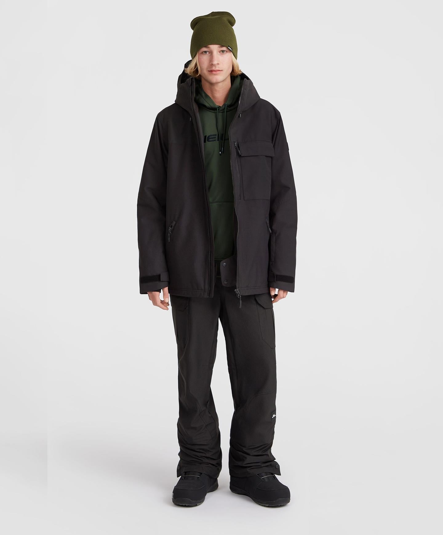 Men's Utility Hybrid Snow Jacket - Black Out