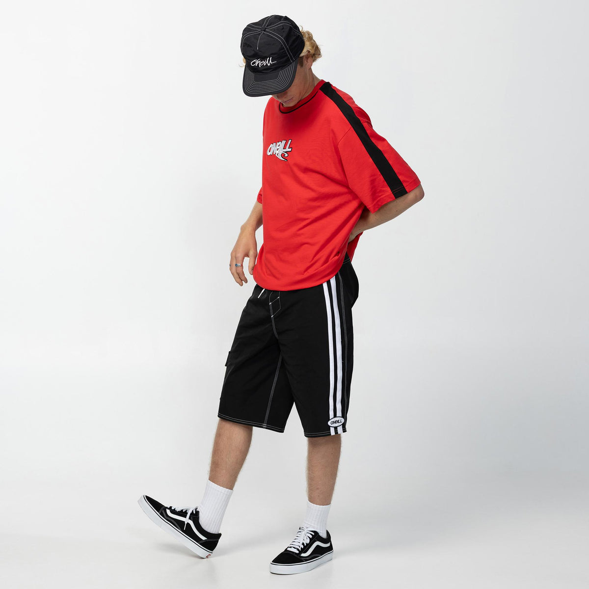 Men's Wave Cult Tee - Lava Red