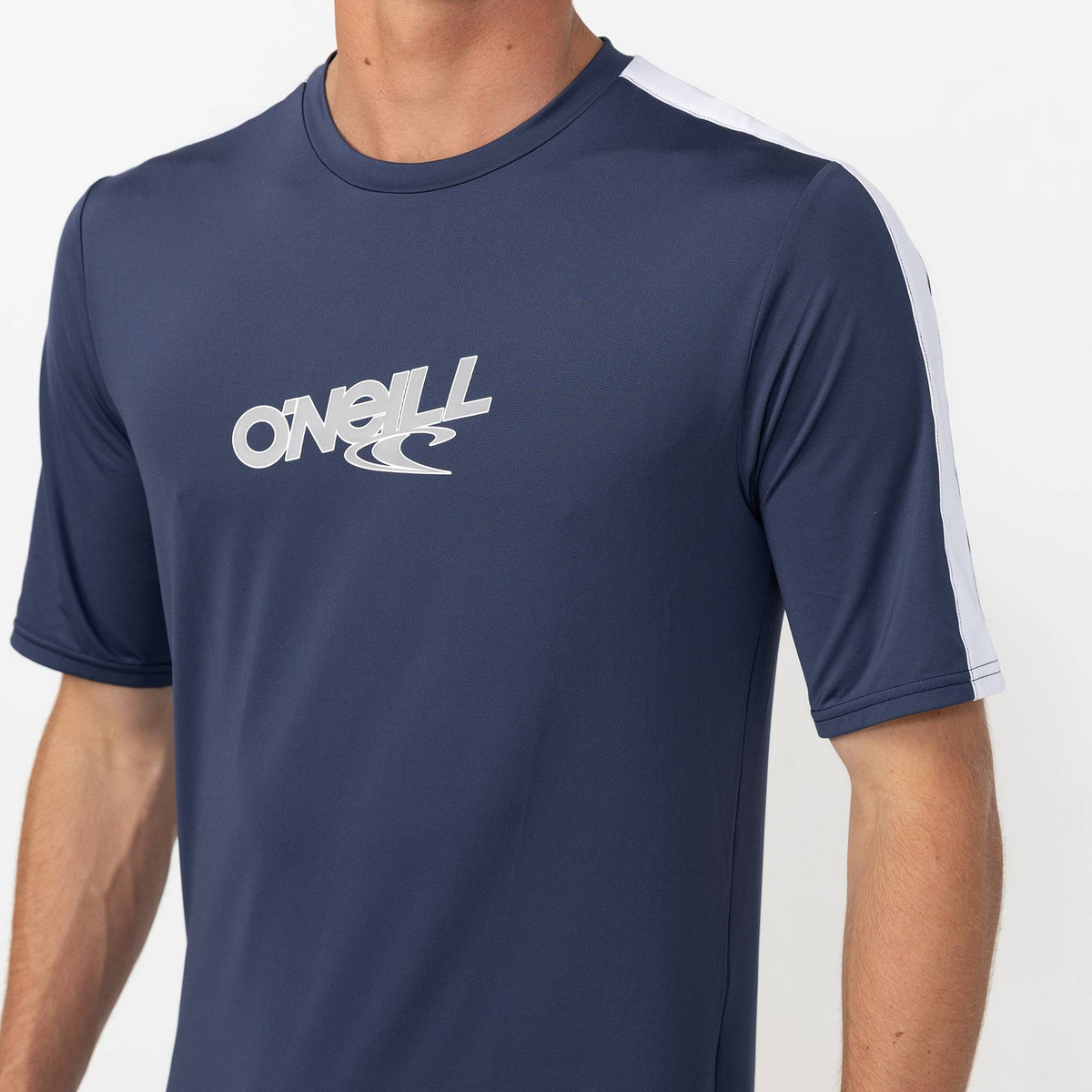 Men's Y2K SS Rash Vest Tee - Navy