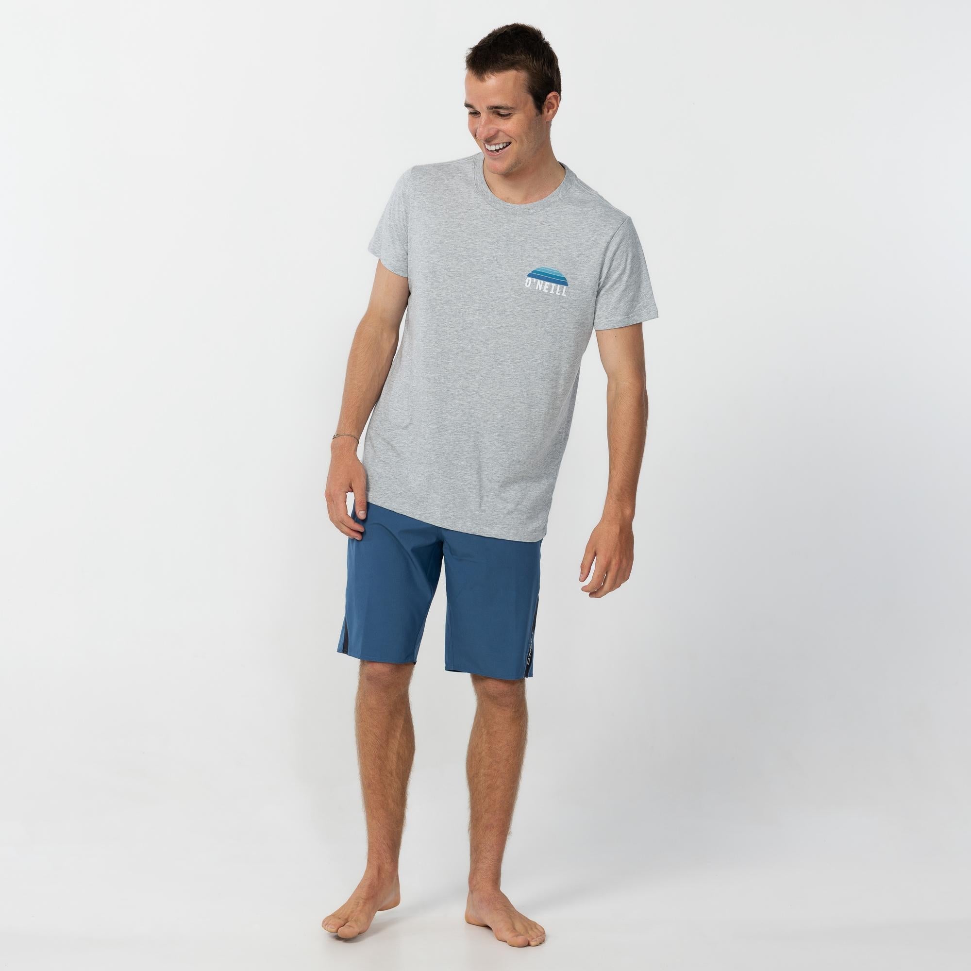 Mountain Short Sleeve T-Shirt - Grey Marle