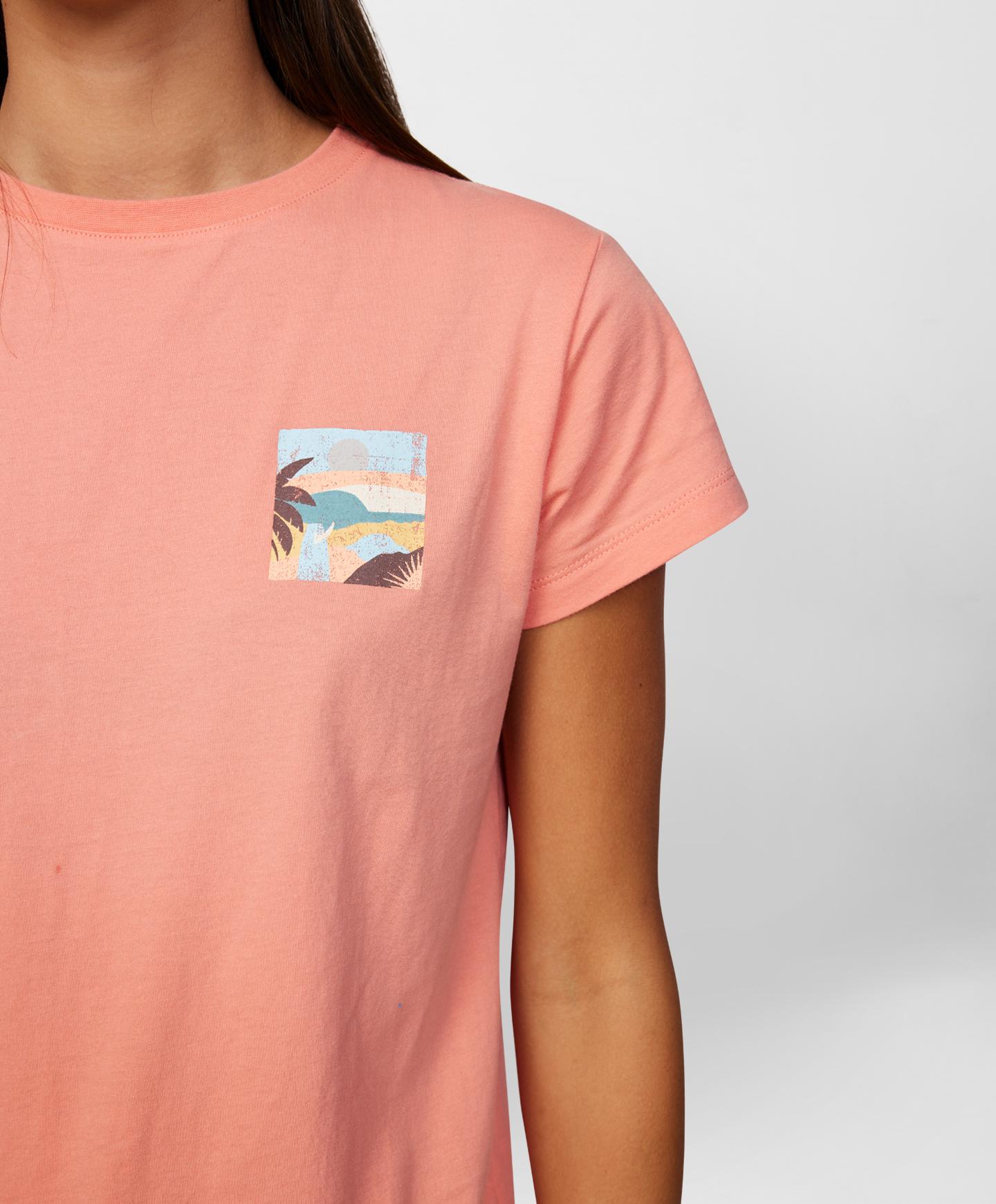 Oceanviews T-Shirt - Canyon Rose