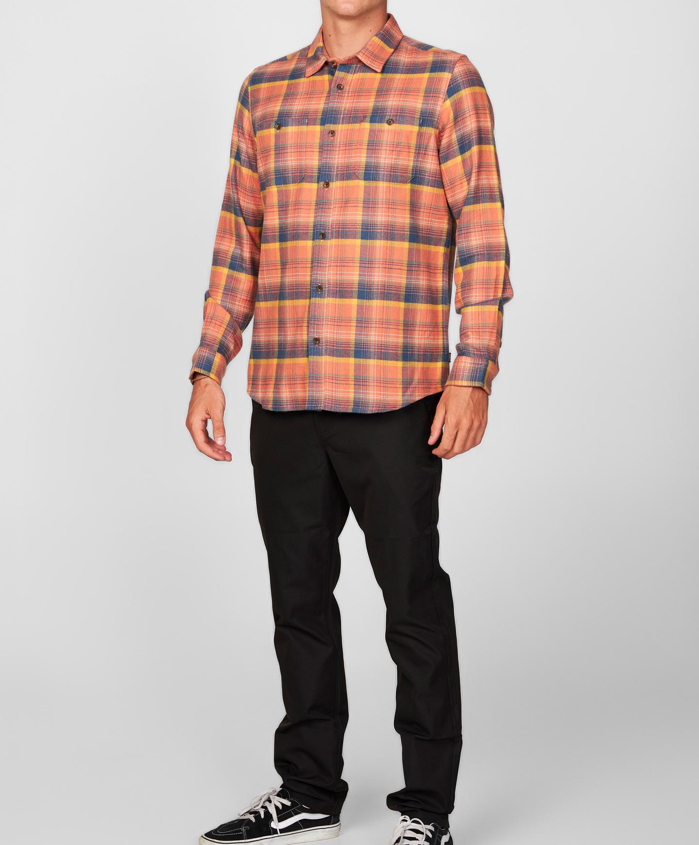 OG Jonez Flannel Shirt - Auburn