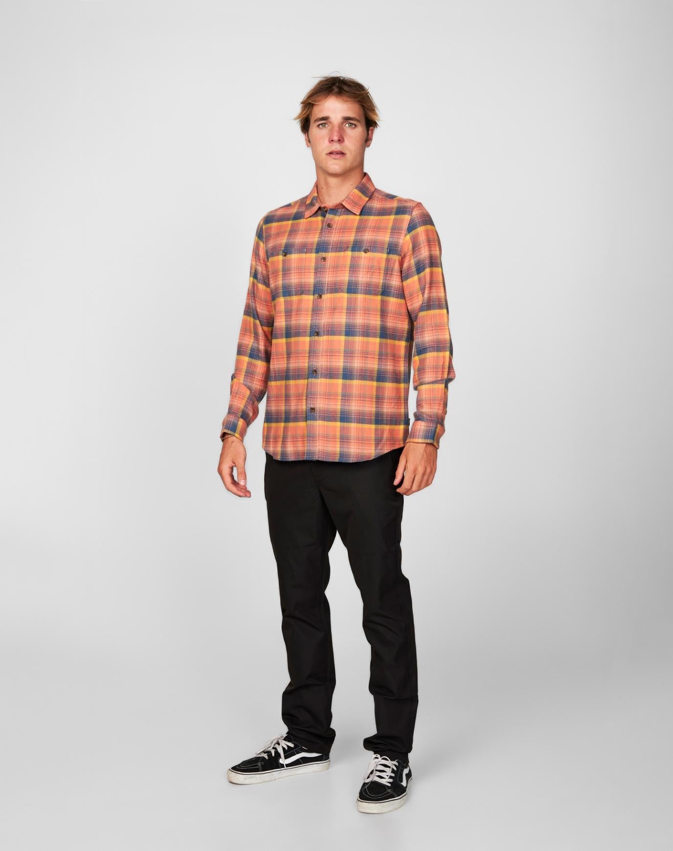 OG Jonez Flannel Shirt - Auburn