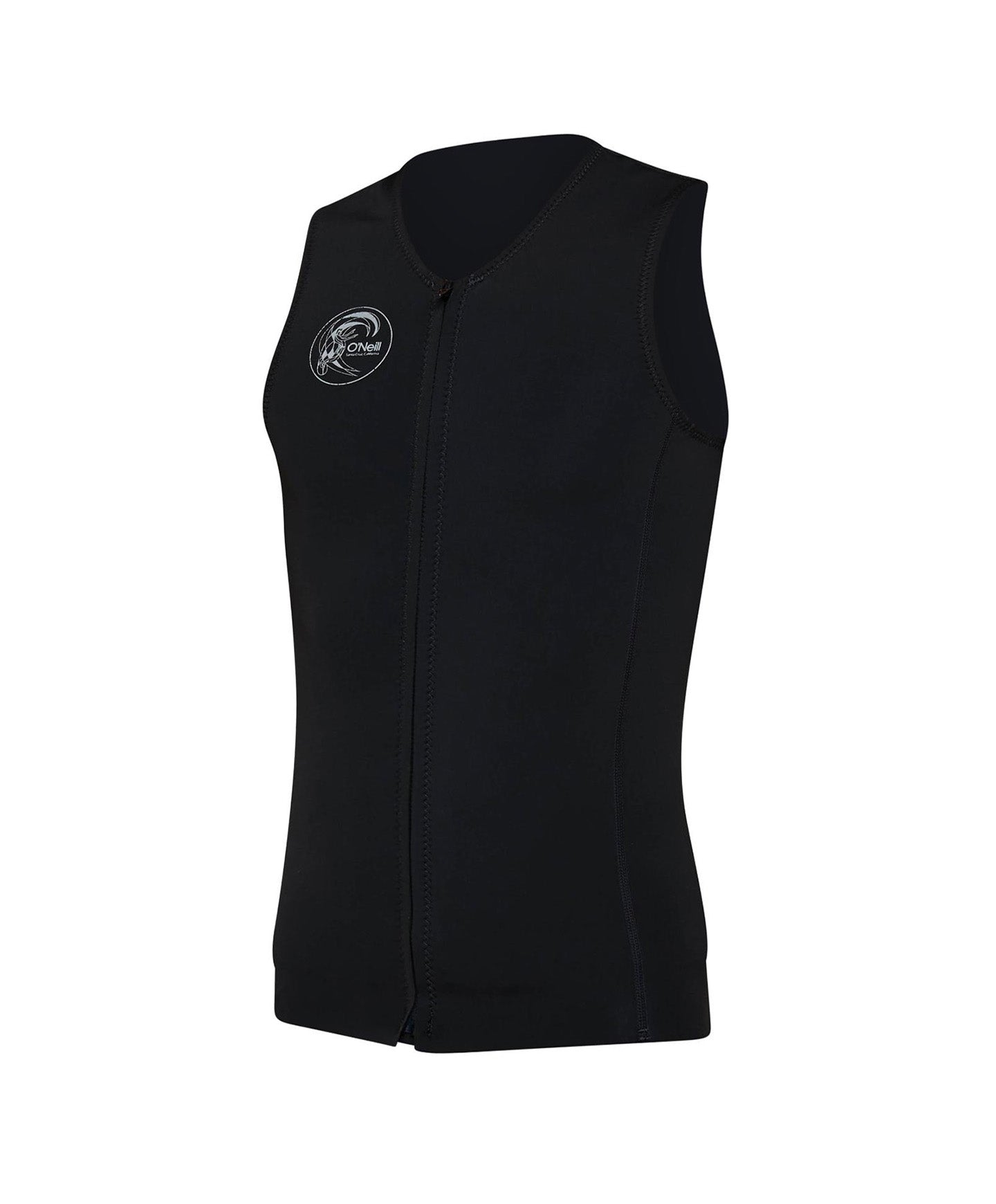 O'Riginal Zip Through Sleeveless Wetsuit Vest - Black