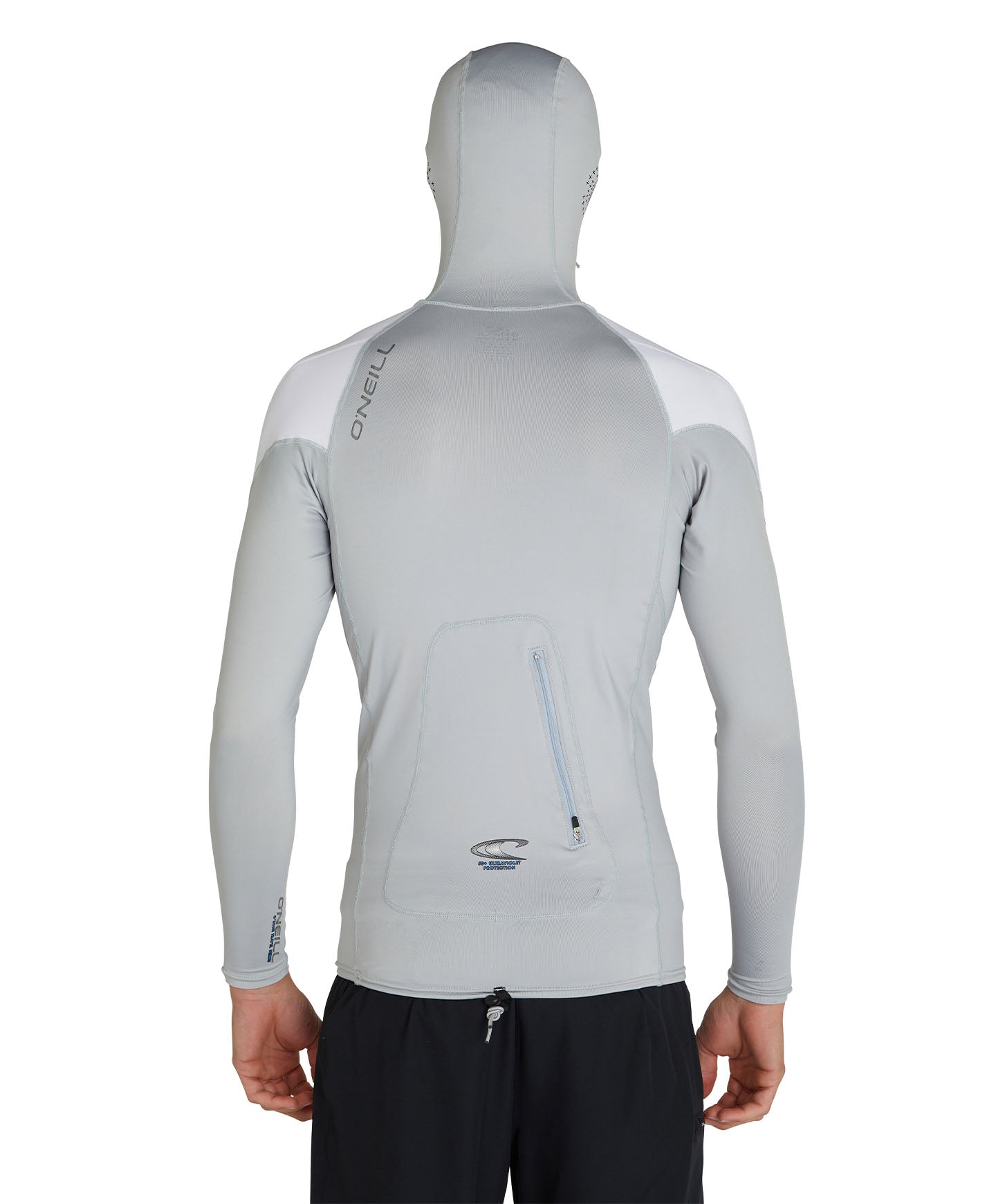 Premium Skins O'Zone Hooded Rash Vest - Cool Grey